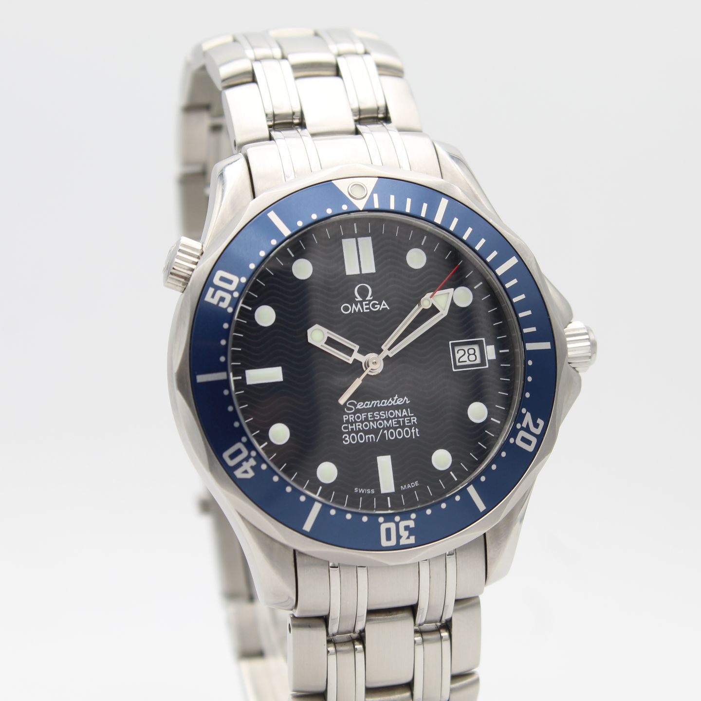 Omega Seamaster Diver 300 M 2531.80.00 (1999) - Blue dial 41 mm Steel case (2/8)