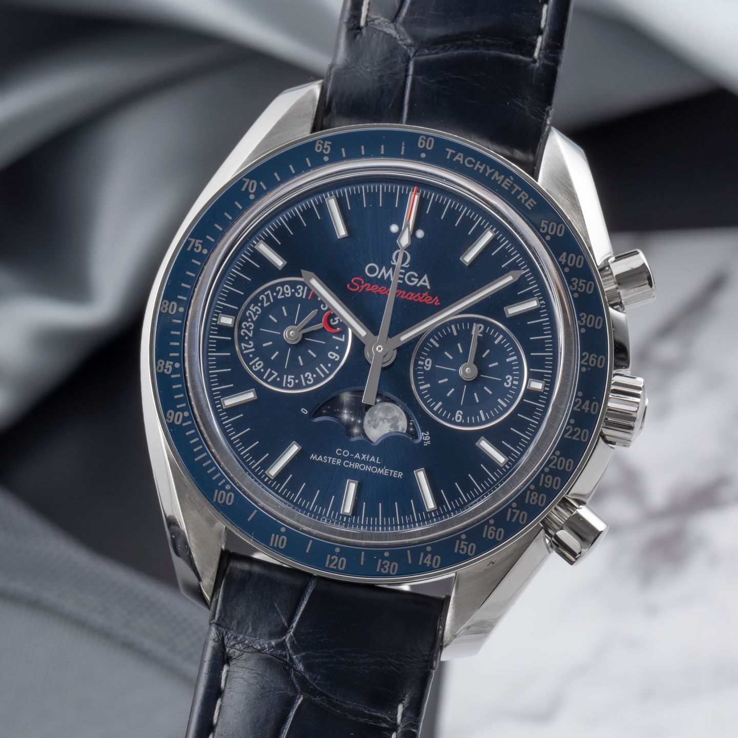 Omega Speedmaster Moonphase 304.33.44.52.03.001 - (3/8)