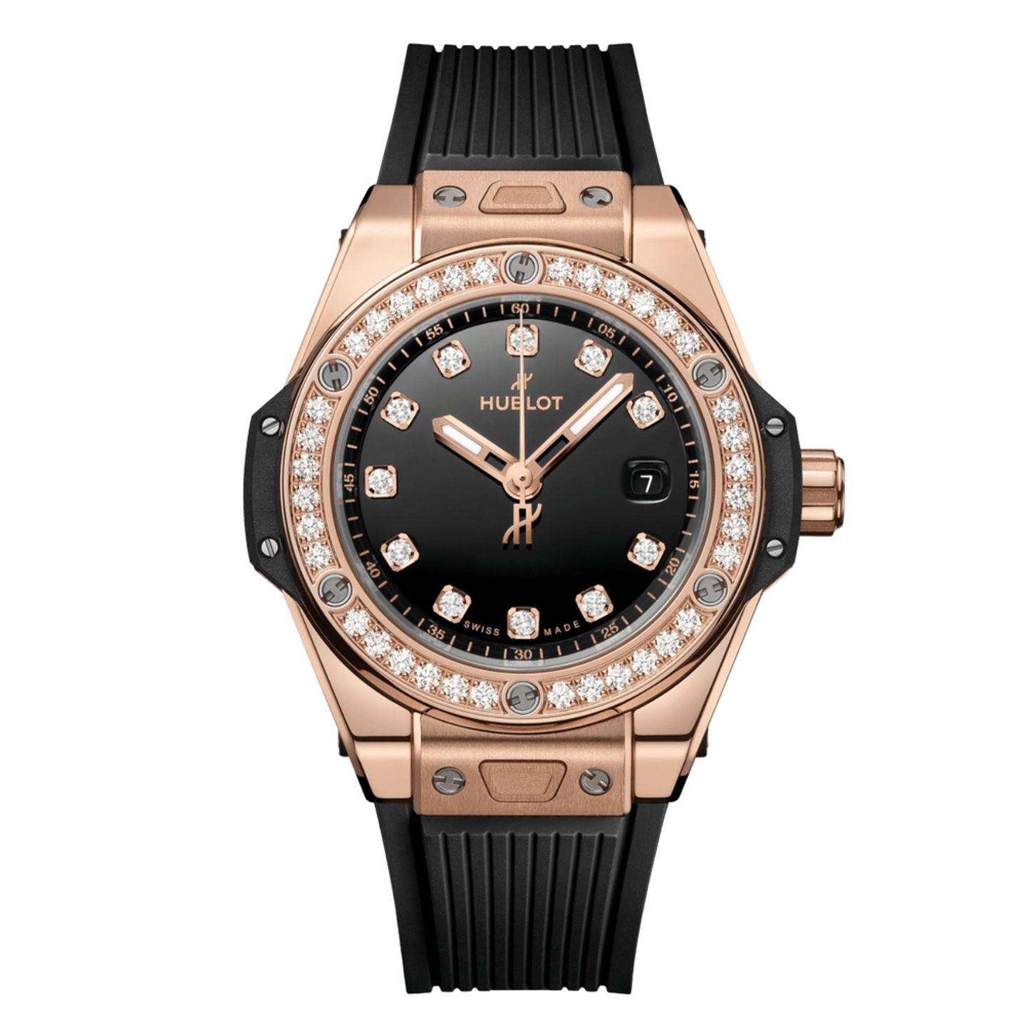 Hublot Big Bang 485.OX.1280.RX.1204 (2024) - Black dial 33 mm Rose Gold case (1/1)