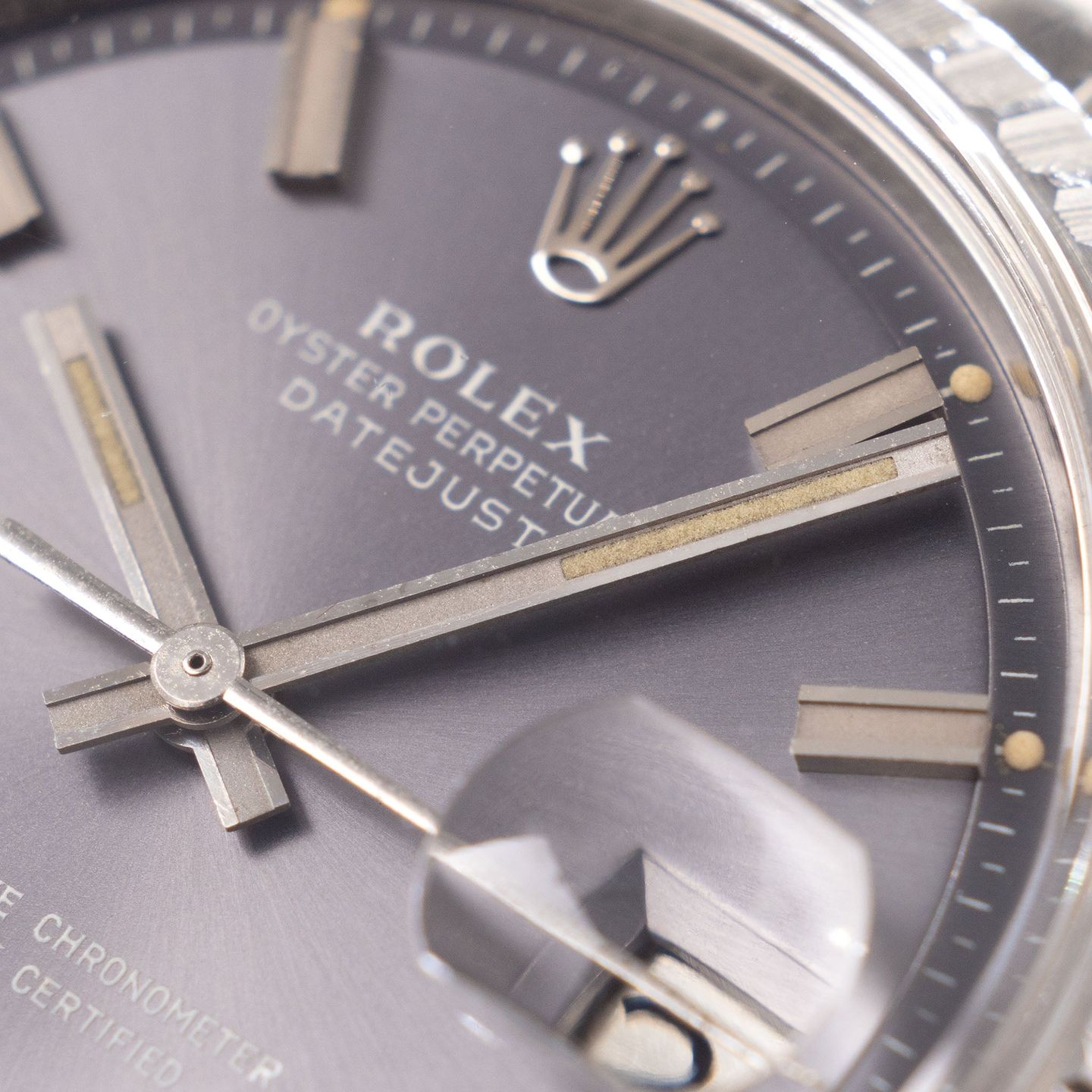 Rolex Datejust 1603 (1977) - Grey dial 36 mm Steel case (4/7)