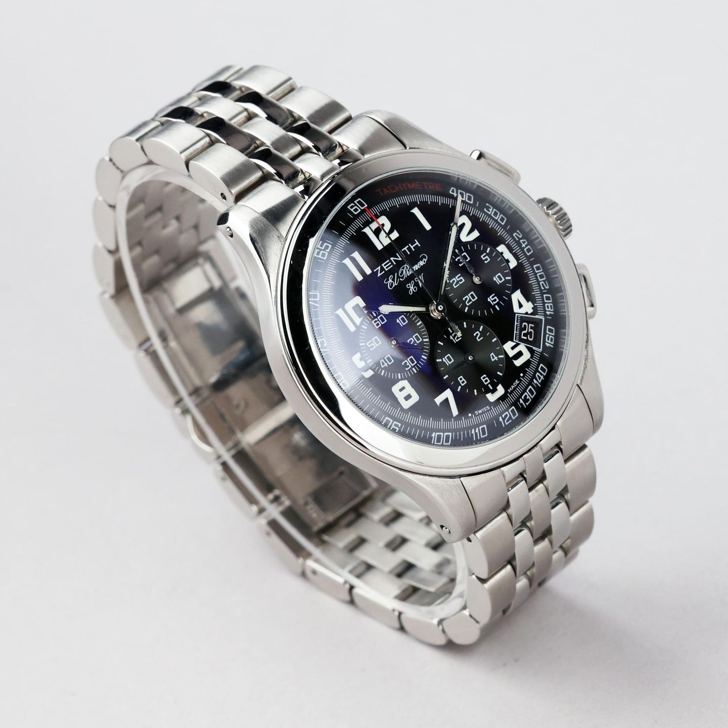 Zenith El Primero 02.0500.420 (Unknown (random serial)) - 40 mm Steel case (5/8)