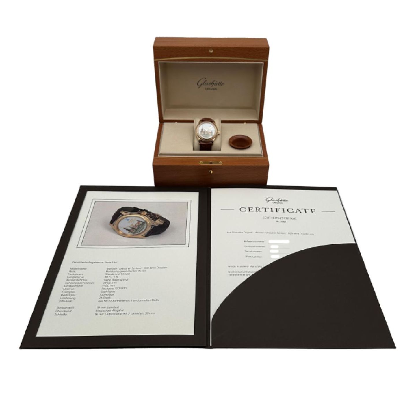 Glashütte Original Senator Karrée 1-22-02-51-51-04 - (5/5)