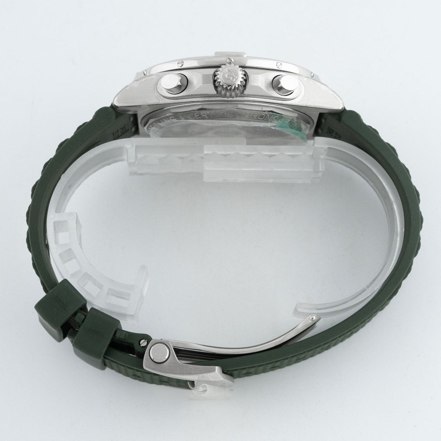 Breitling Chronomat 42 AB0134101L2S1 (2025) - Groen wijzerplaat 43mm Staal (4/8)