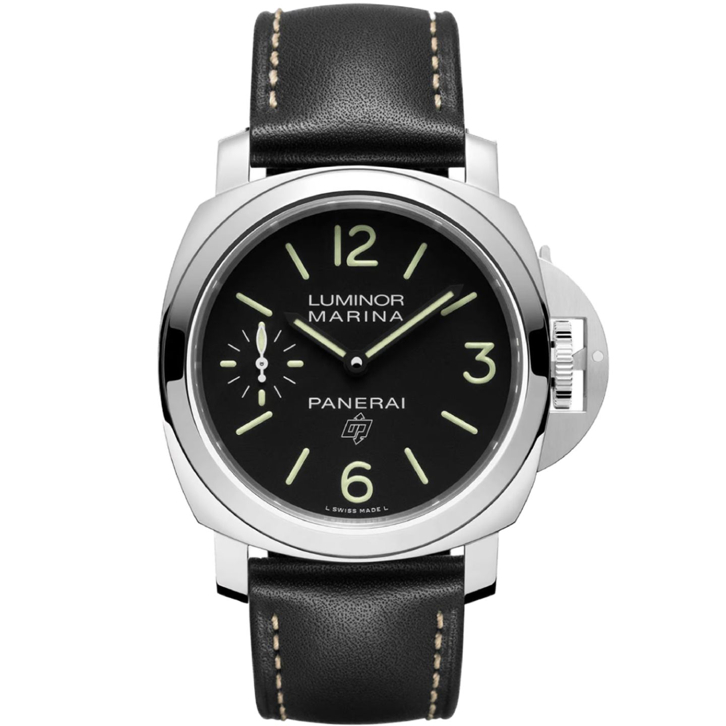 Panerai Luminor PAM01084 (2024) - Zwart wijzerplaat 44mm Staal (1/8)