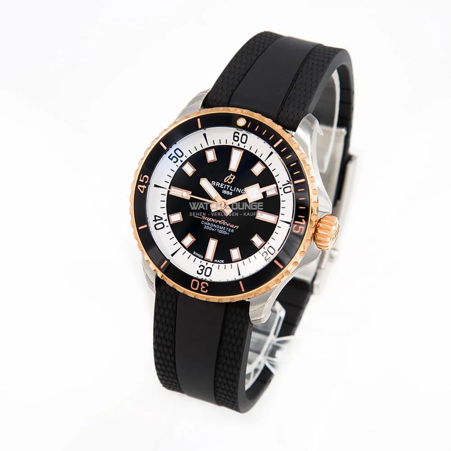 Breitling Superocean 42 U17375211B1S1 (2025) - Black dial 42 mm Steel case (5/8)