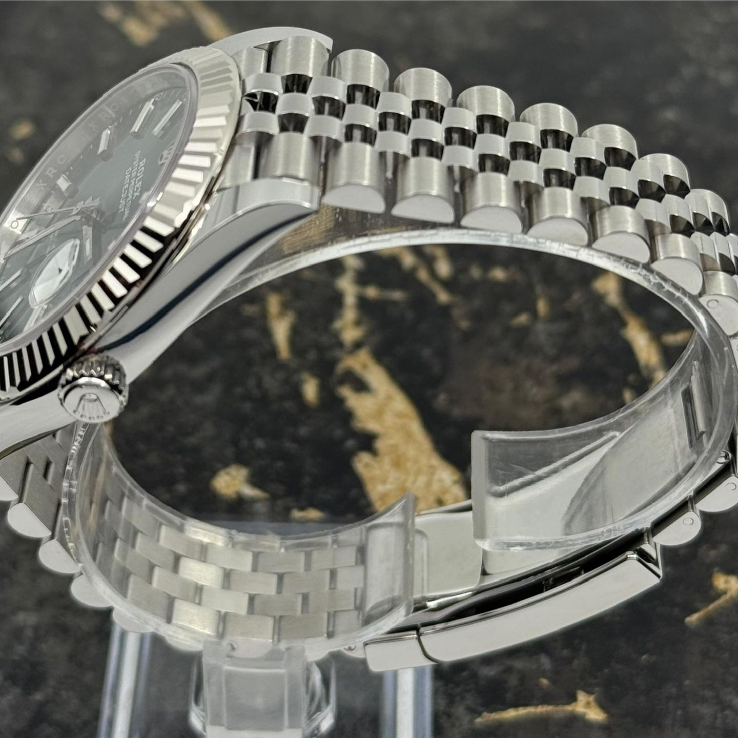 Rolex Datejust 41 126334 (2025) - Groen wijzerplaat 41mm Staal (5/8)