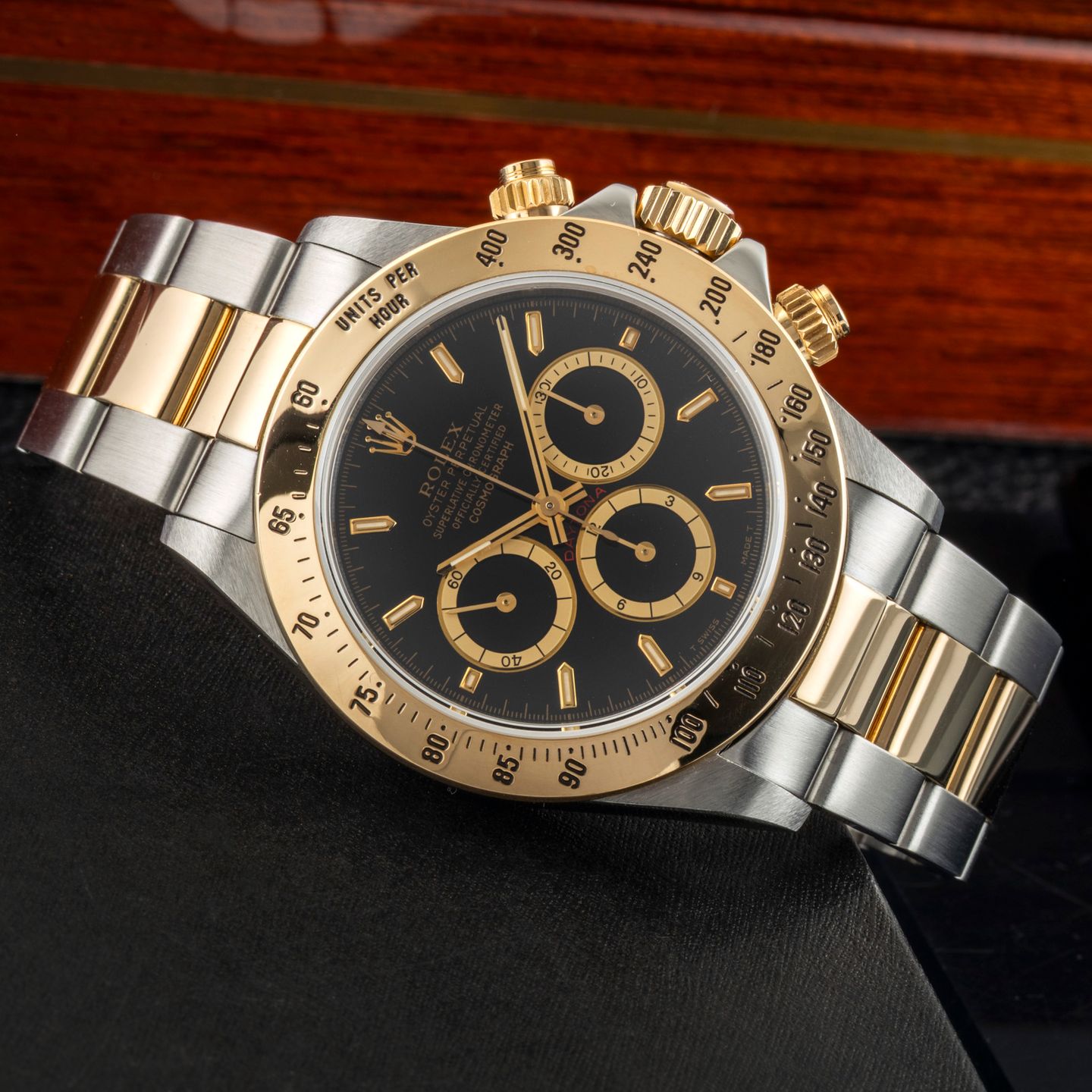 Rolex Daytona 16523 (1991) - 40 mm Gold/Steel case (2/8)