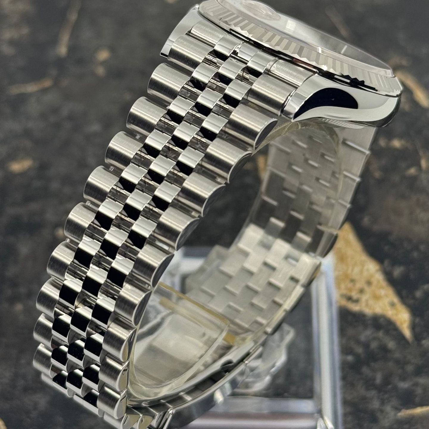 Rolex Datejust 36 126234 (2025) - Pink dial 36 mm Steel case (7/8)