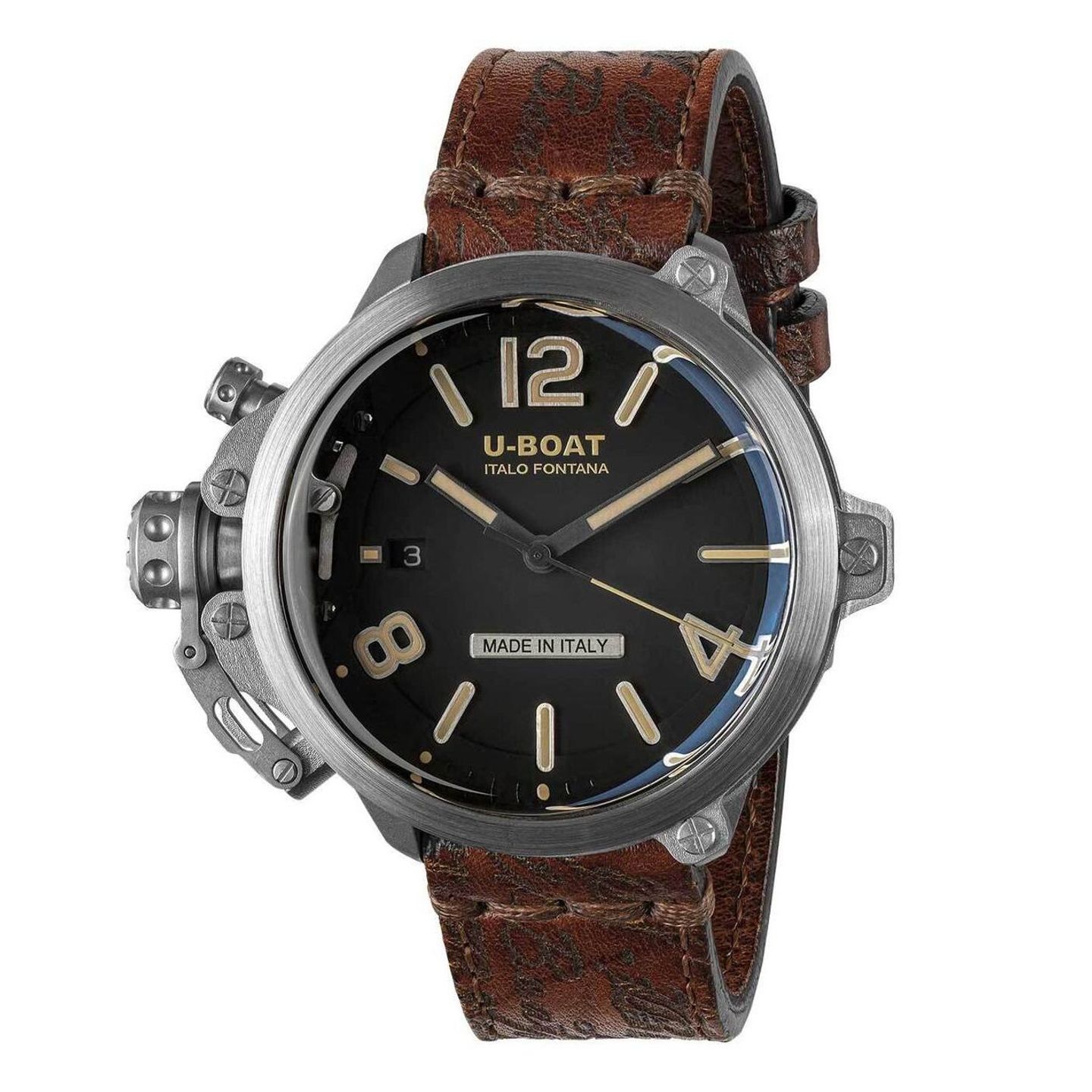 U-Boat Capsule 8809 (2025) - Black dial 46 mm Steel case (4/7)