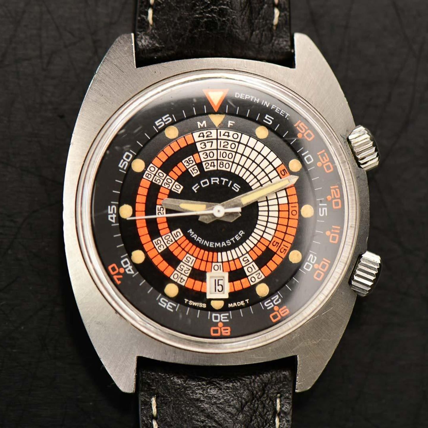 Fortis Marinemaster Unknown (1970) - Unknown dial Unknown Steel case (2/16)