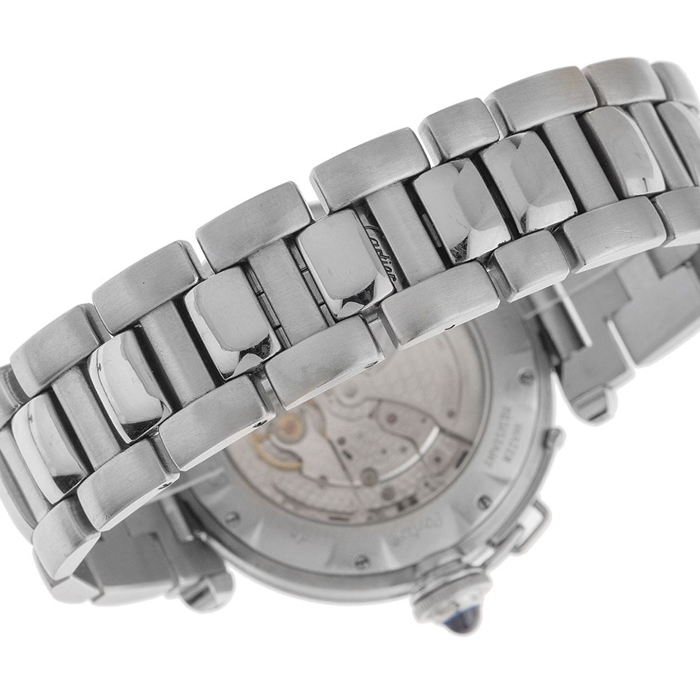 Cartier Pasha 2379 (2001) - 38mm Staal (7/7)