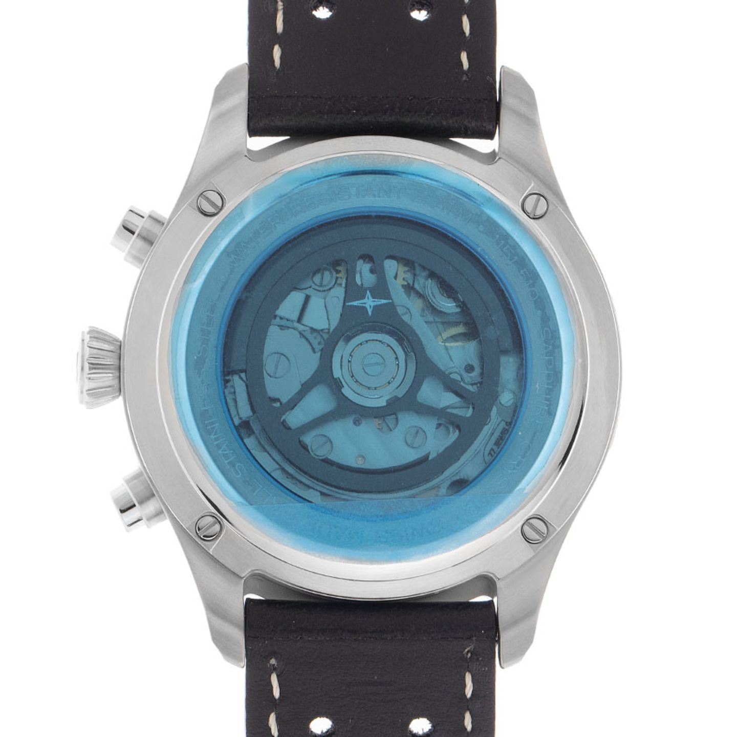 Davosa Unknown 161.536.45 (Unknown (random serial)) - Blue dial 42 mm Steel case (5/6)