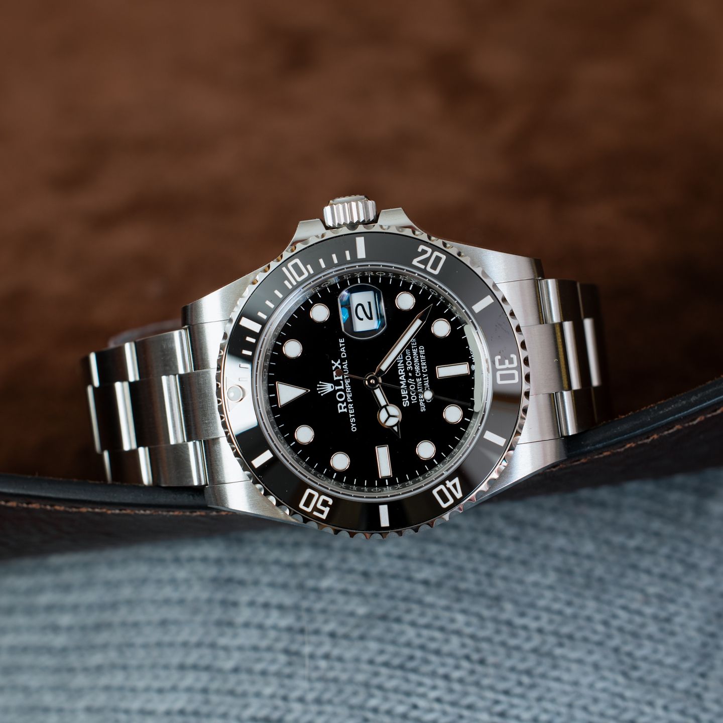 Rolex Submariner Date 126610LN (2026) - Zwart wijzerplaat 41mm Staal (3/4)