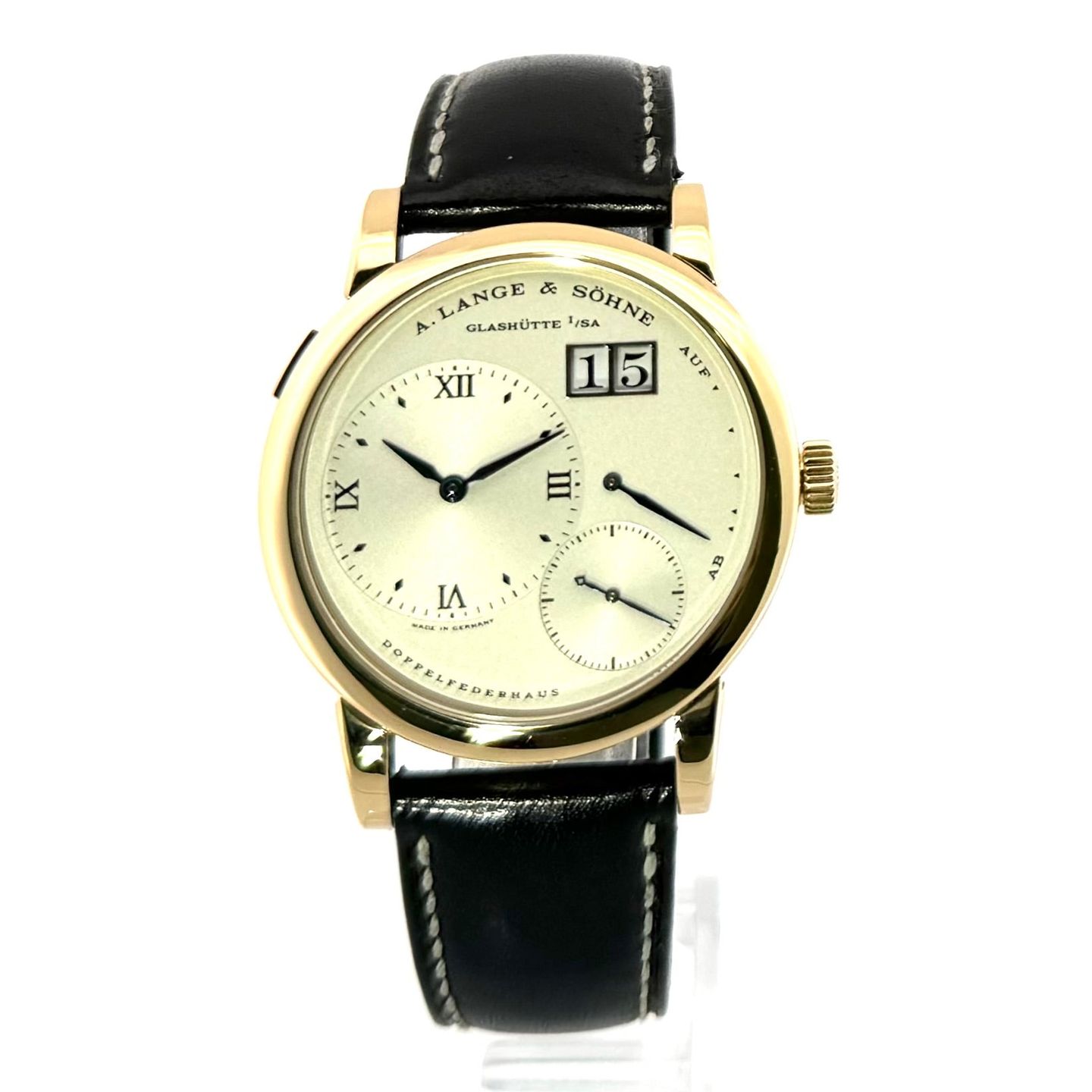 A. Lange & Söhne Lange 1 101.022 (1998) - Champagne dial 38 mm Yellow Gold case (1/7)