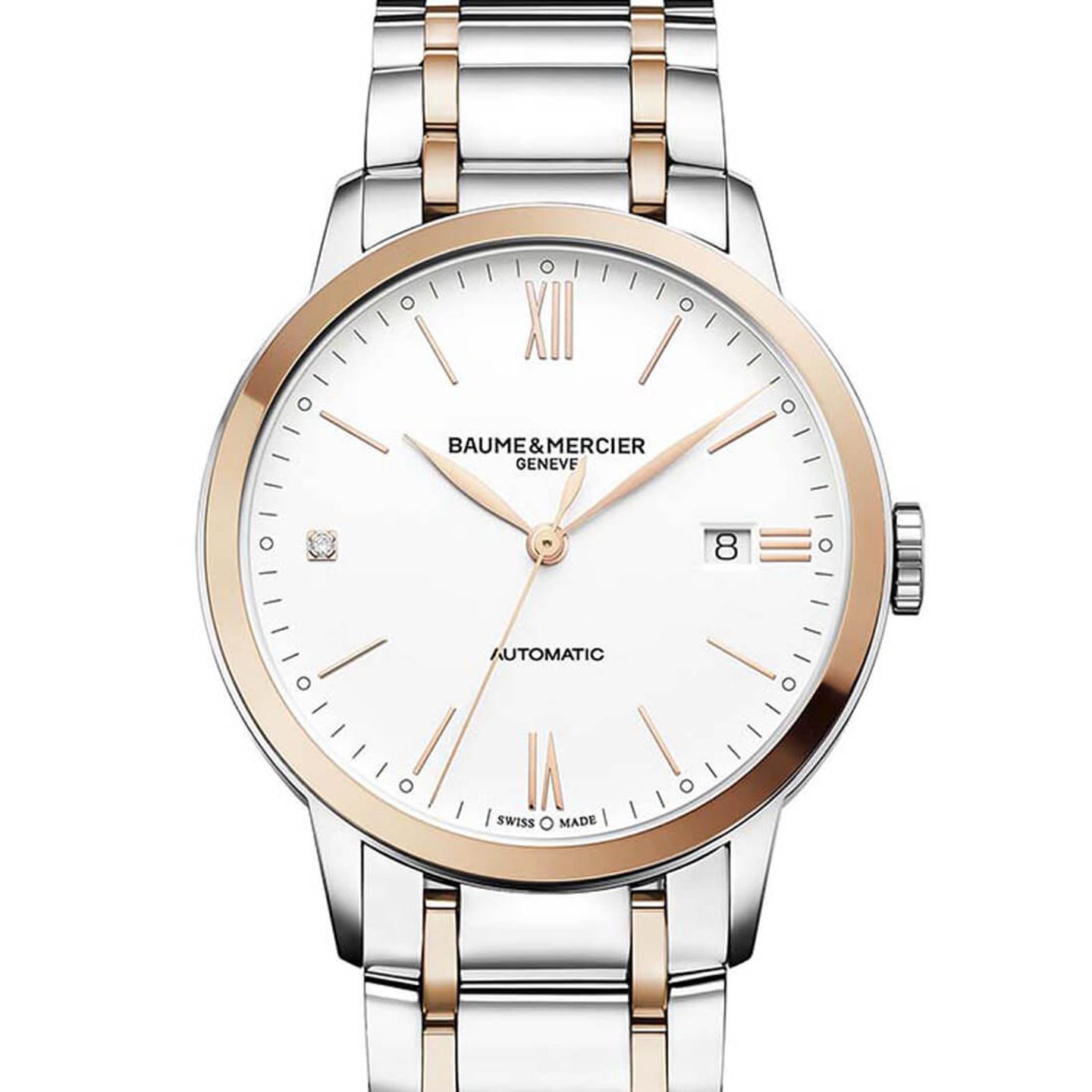 Baume & Mercier Classima M0A10456 (2024) - White dial 40 mm Steel case (2/3)