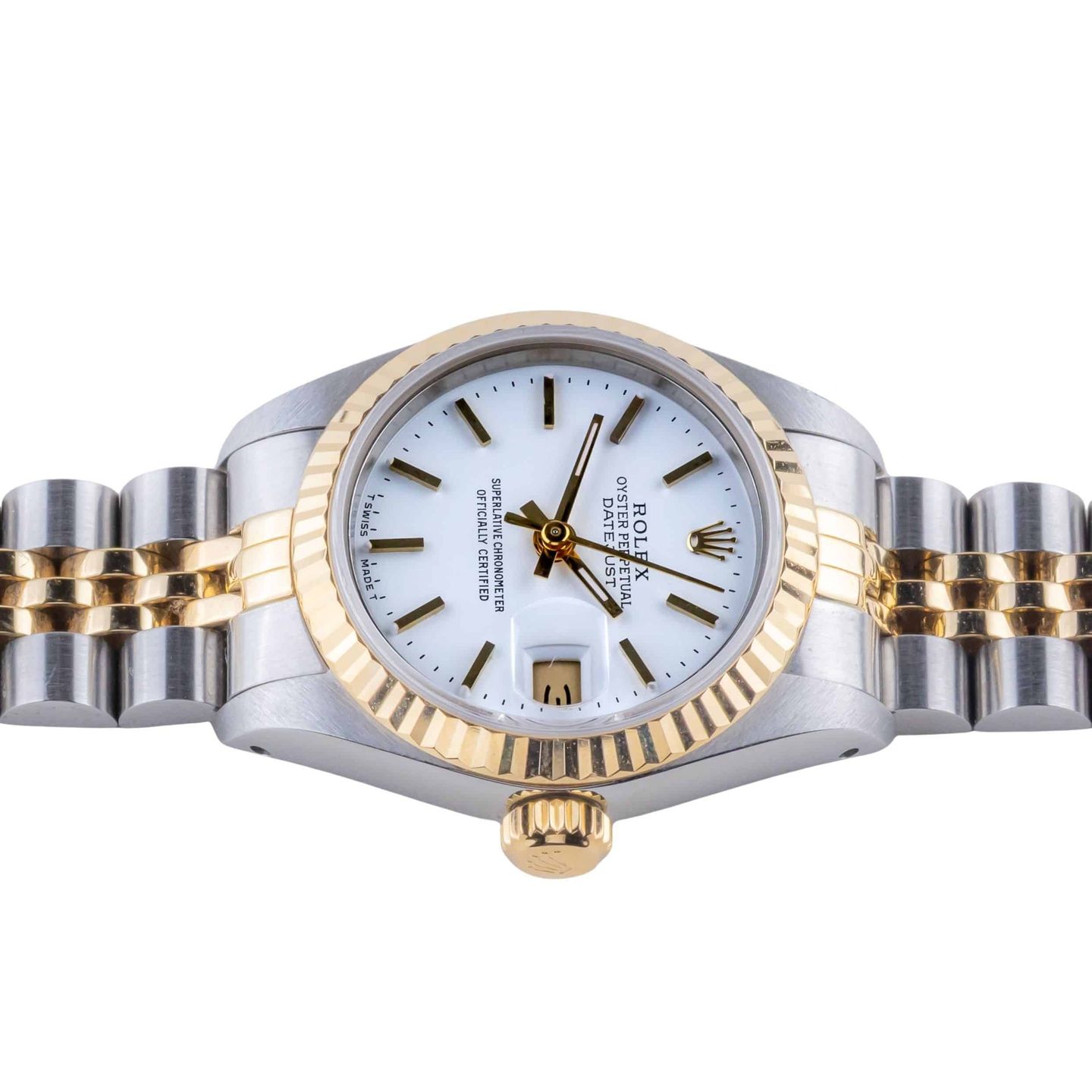 Rolex Lady-Datejust 69173 (1990) - 26mm Goud/Staal (6/8)
