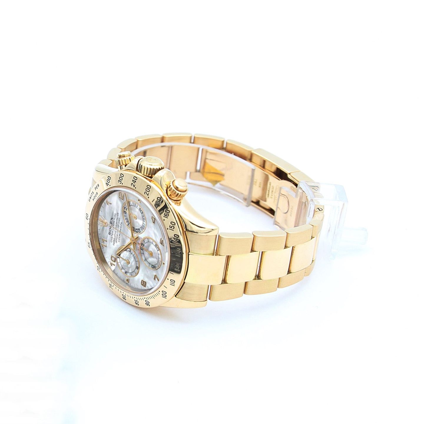 Rolex Daytona 116528 (Unknown (random serial)) - 40 mm Yellow Gold case (3/5)