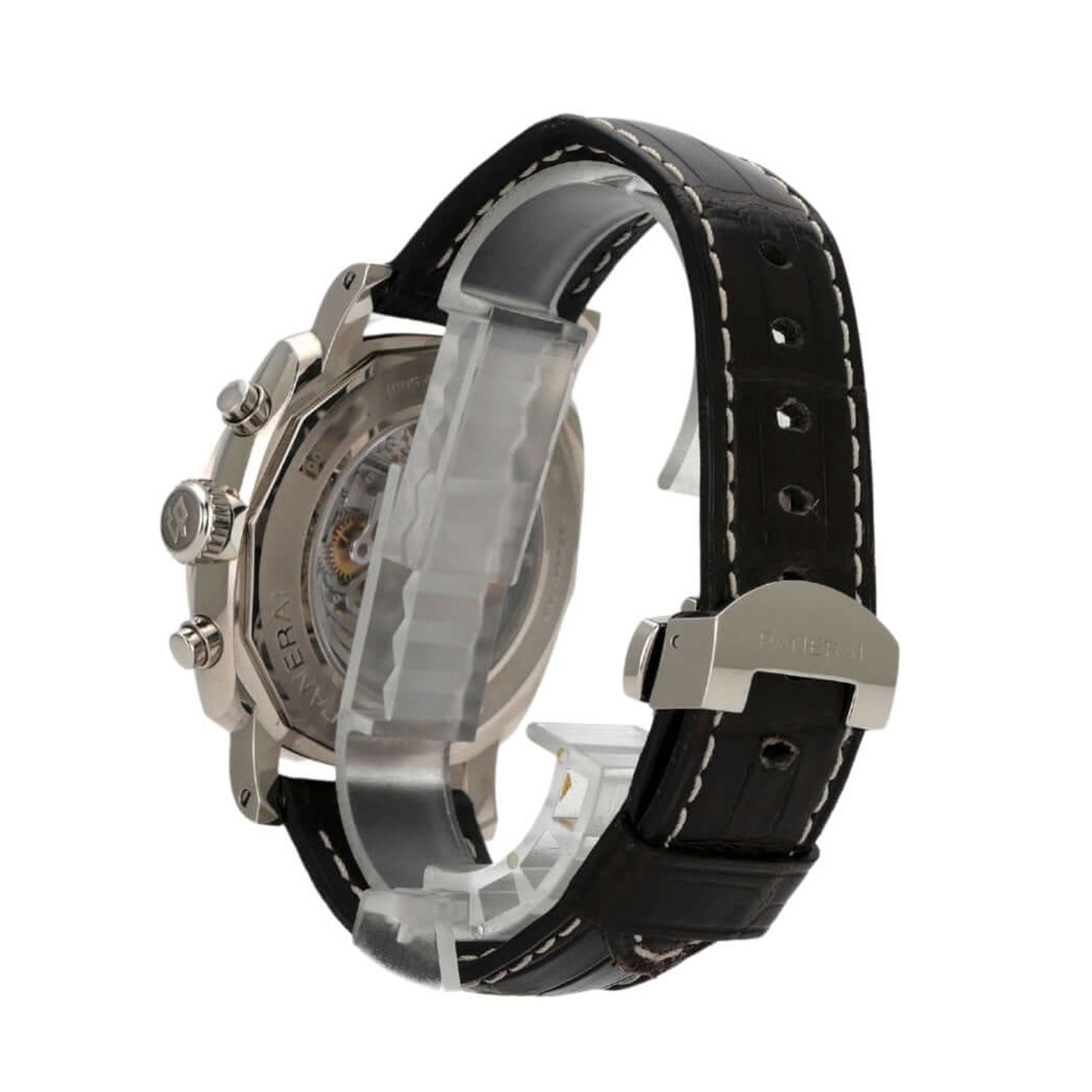 Panerai Radiomir Rattrapante PAM00214 (2014) - Black dial 45 mm Steel case (7/8)