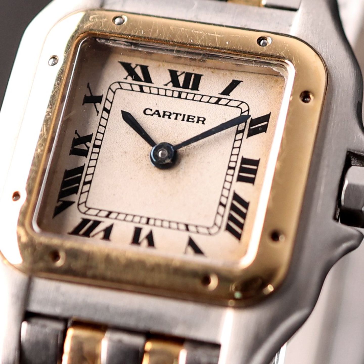 Cartier Panthère 66921 (Unknown (random serial)) - White dial 22 mm Gold/Steel case (5/5)