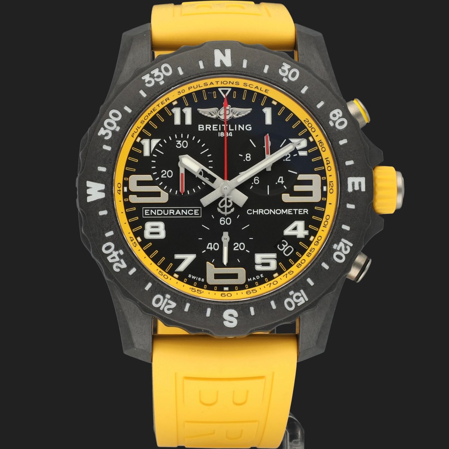 Breitling Endurance Pro X82310A41B1S1 (2020) - Black dial 44 mm Plastic case (3/8)