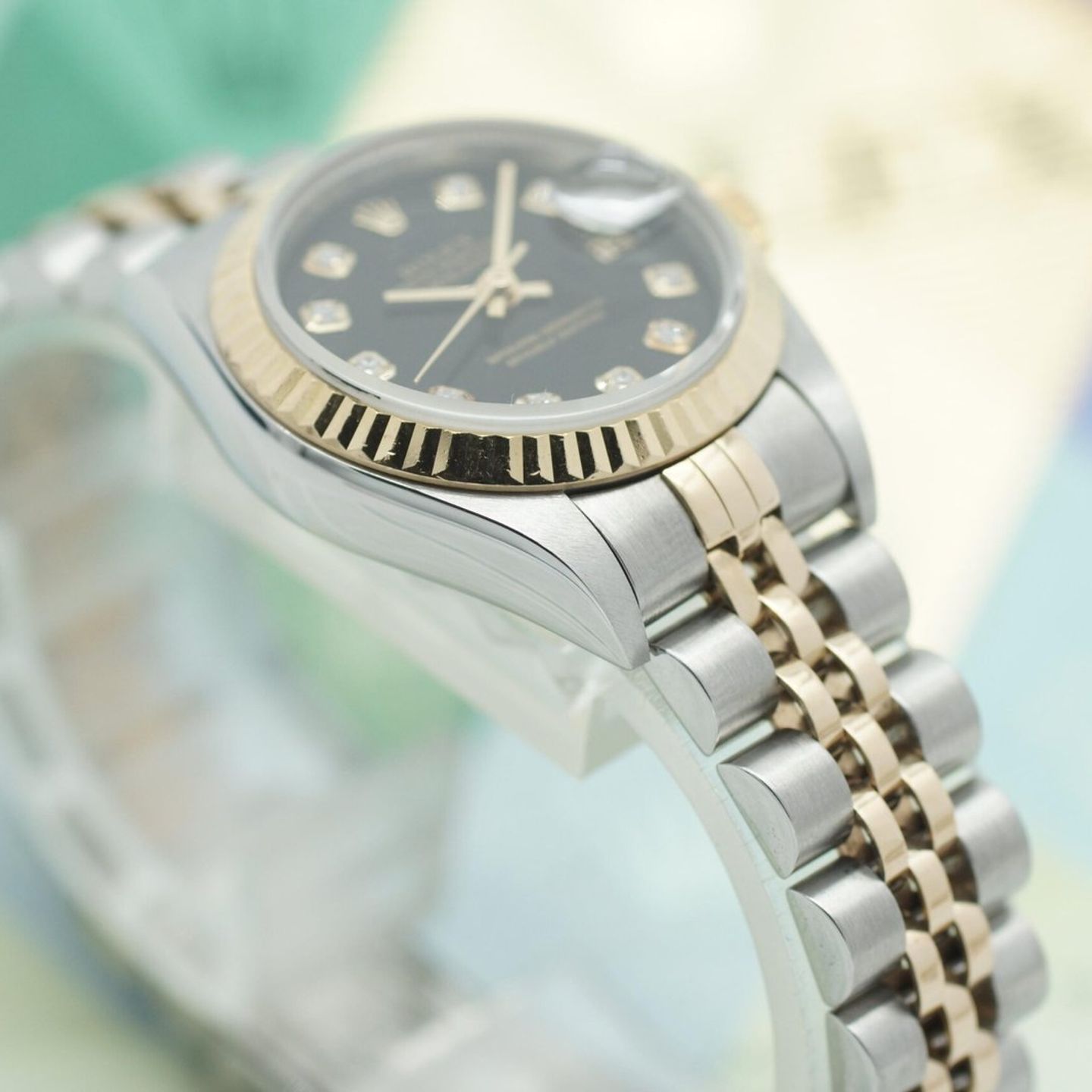 Rolex Lady-Datejust 79173 (2003) - 26mm Goud/Staal (7/8)