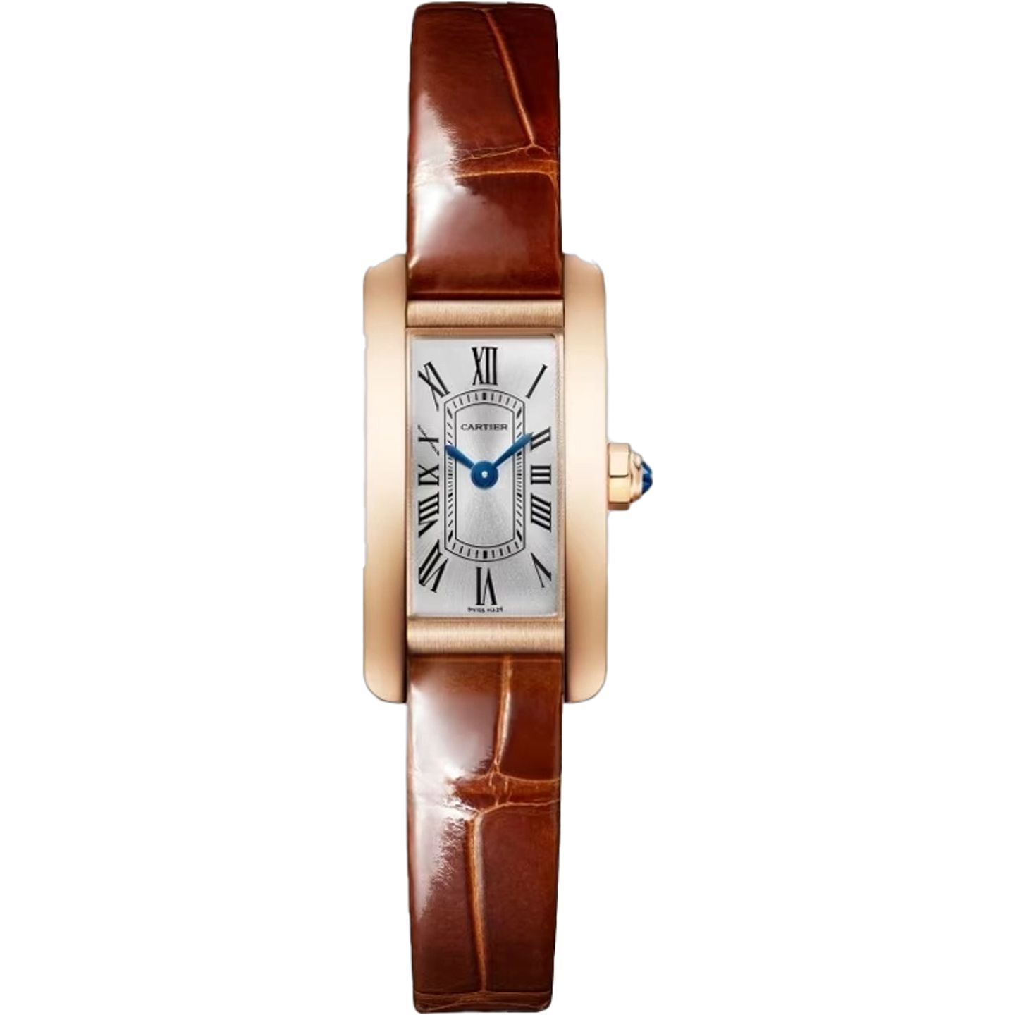 Cartier Tank Américaine WGTA0341 (2025) - Silver dial 15 mm Rose Gold case (1/1)