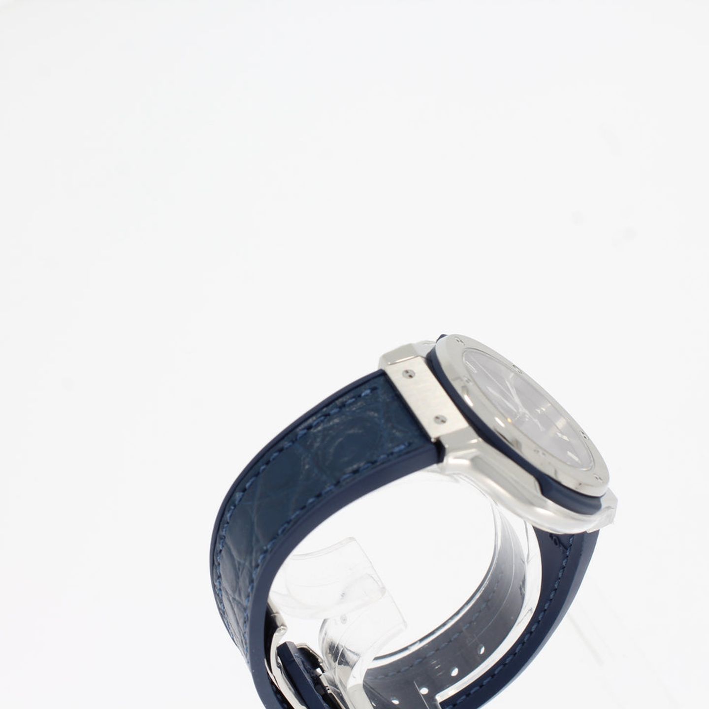 Hublot Classic Fusion Blue 581.NX.7170.LR (2025) - Blue dial 33 mm Titanium case (3/4)