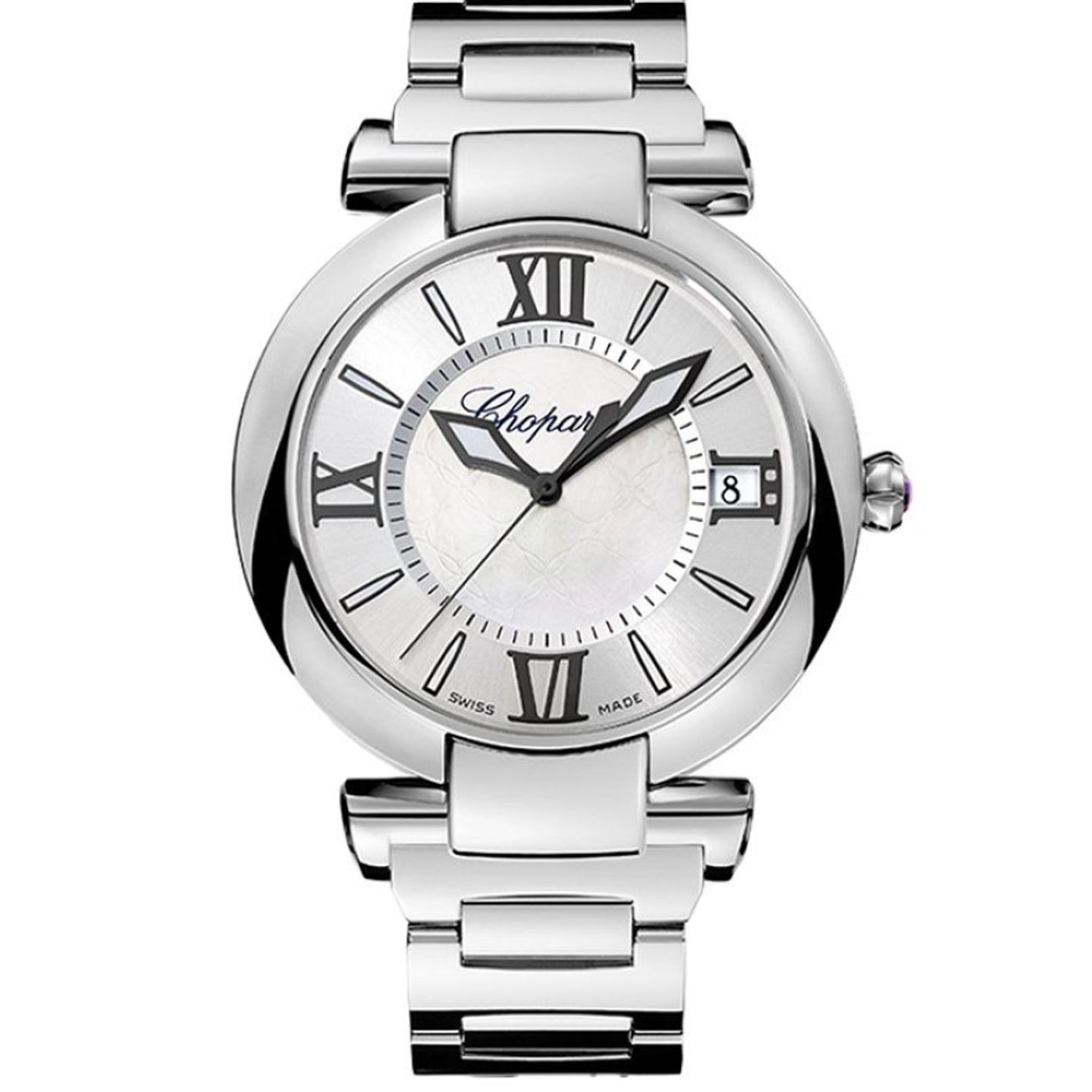 Chopard Imperiale 388531-3011 (2023) - Silver dial 40 mm Steel case (1/8)