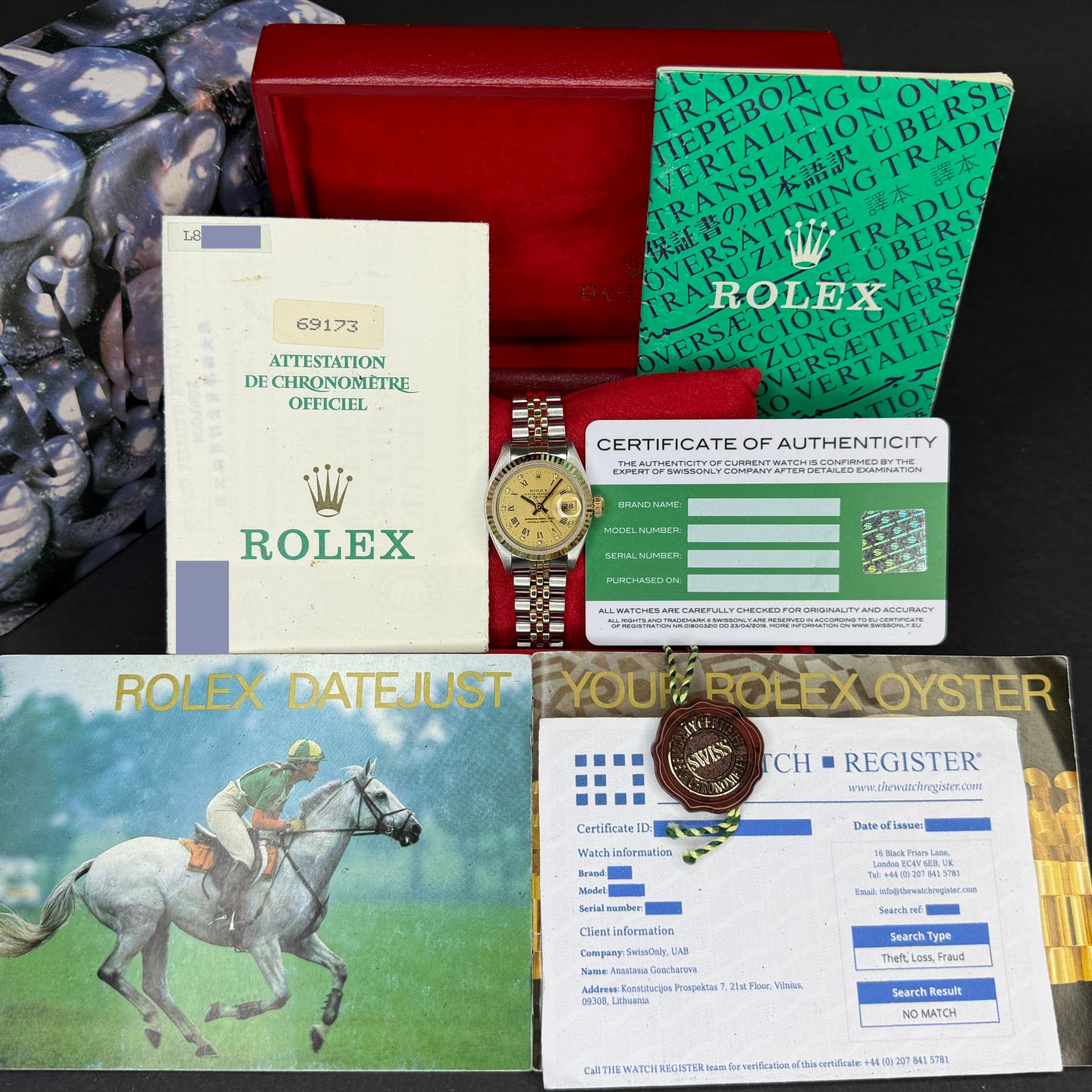 Rolex Lady-Datejust 69173 - (3/8)