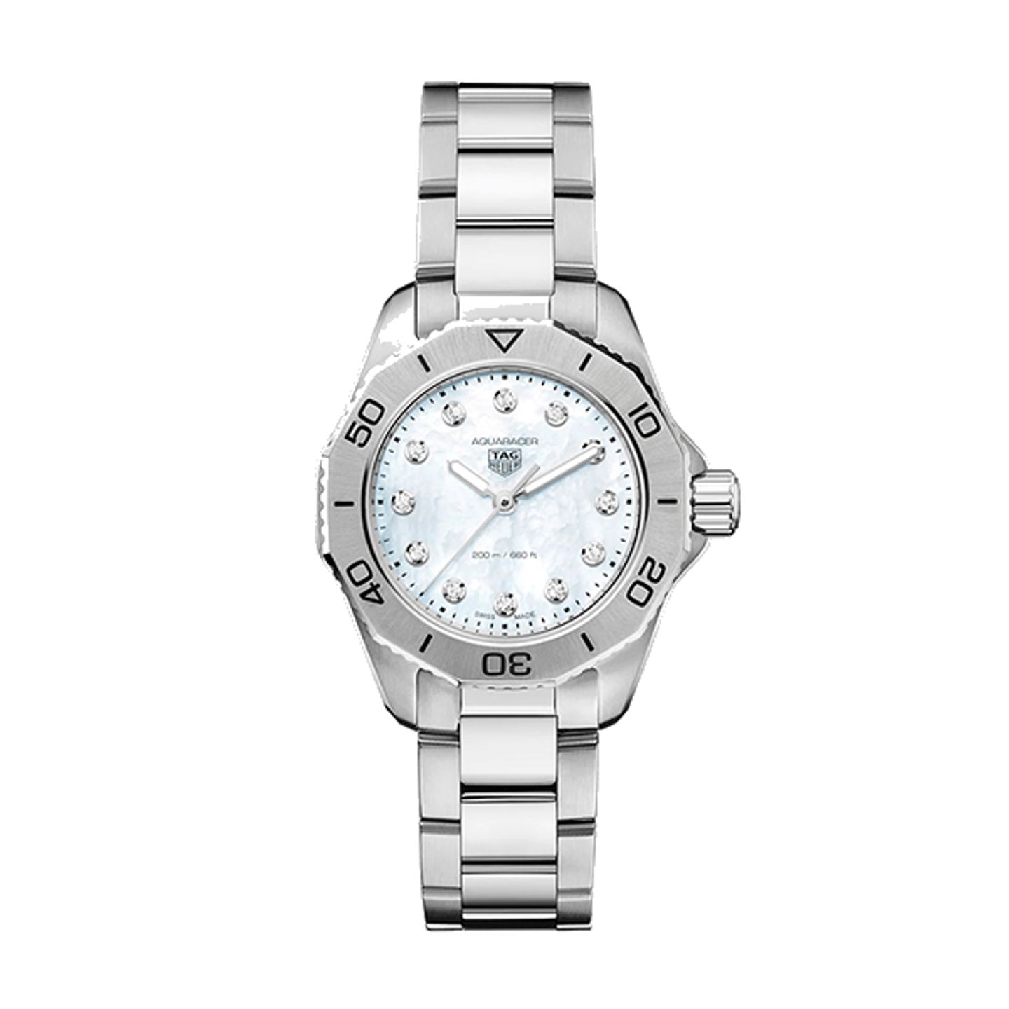 TAG Heuer Aquaracer Lady WBP1416.BA0622 (2026) - 30mm Staal (1/1)