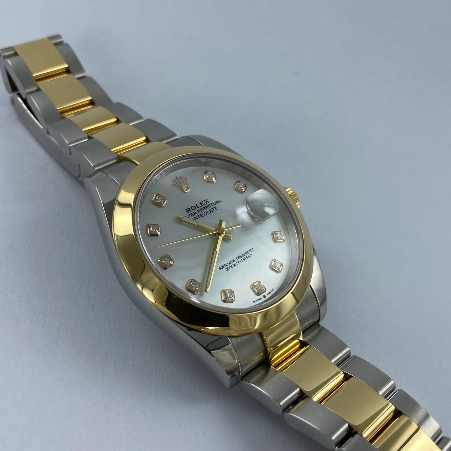 Rolex Datejust 41 126303 (2018) - 41 mm Gold/Steel case (6/8)