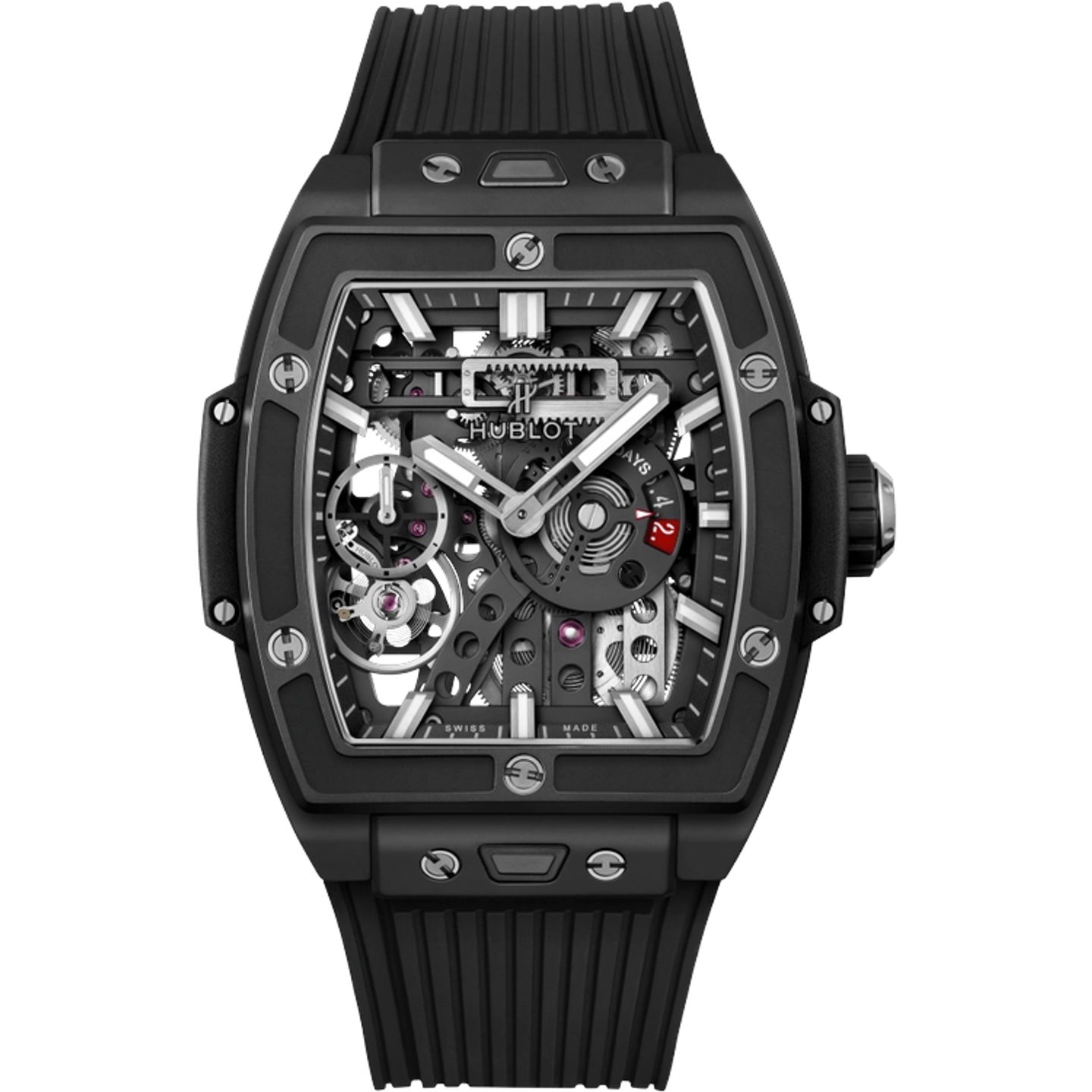 Hublot Spirit of Big Bang Meca-10 614.CI.1170.RX (2025) - Transparent dial 45 mm Ceramic case (1/1)