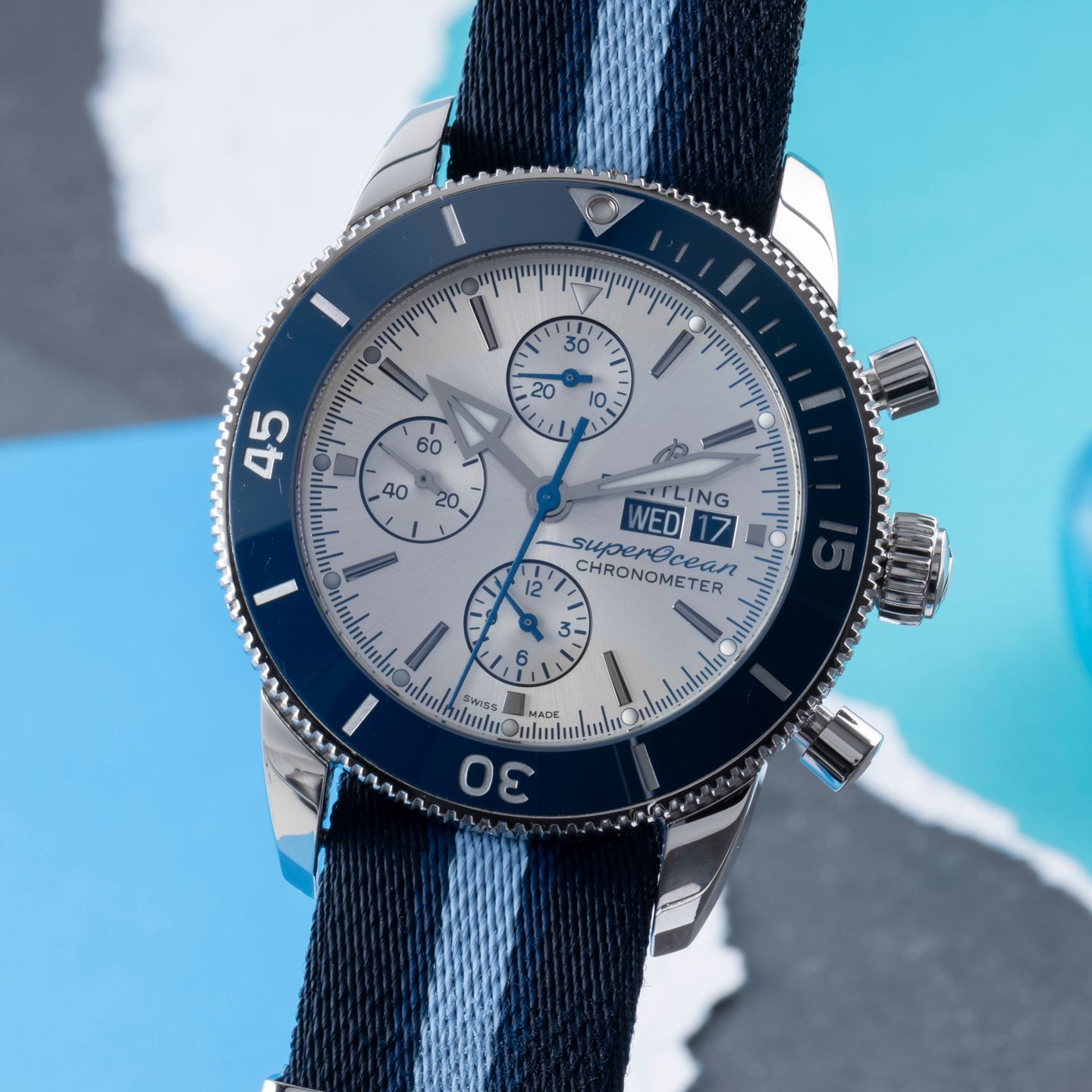 Breitling Superocean Heritage II Chronograph A133131A1G1W1 - (3/8)