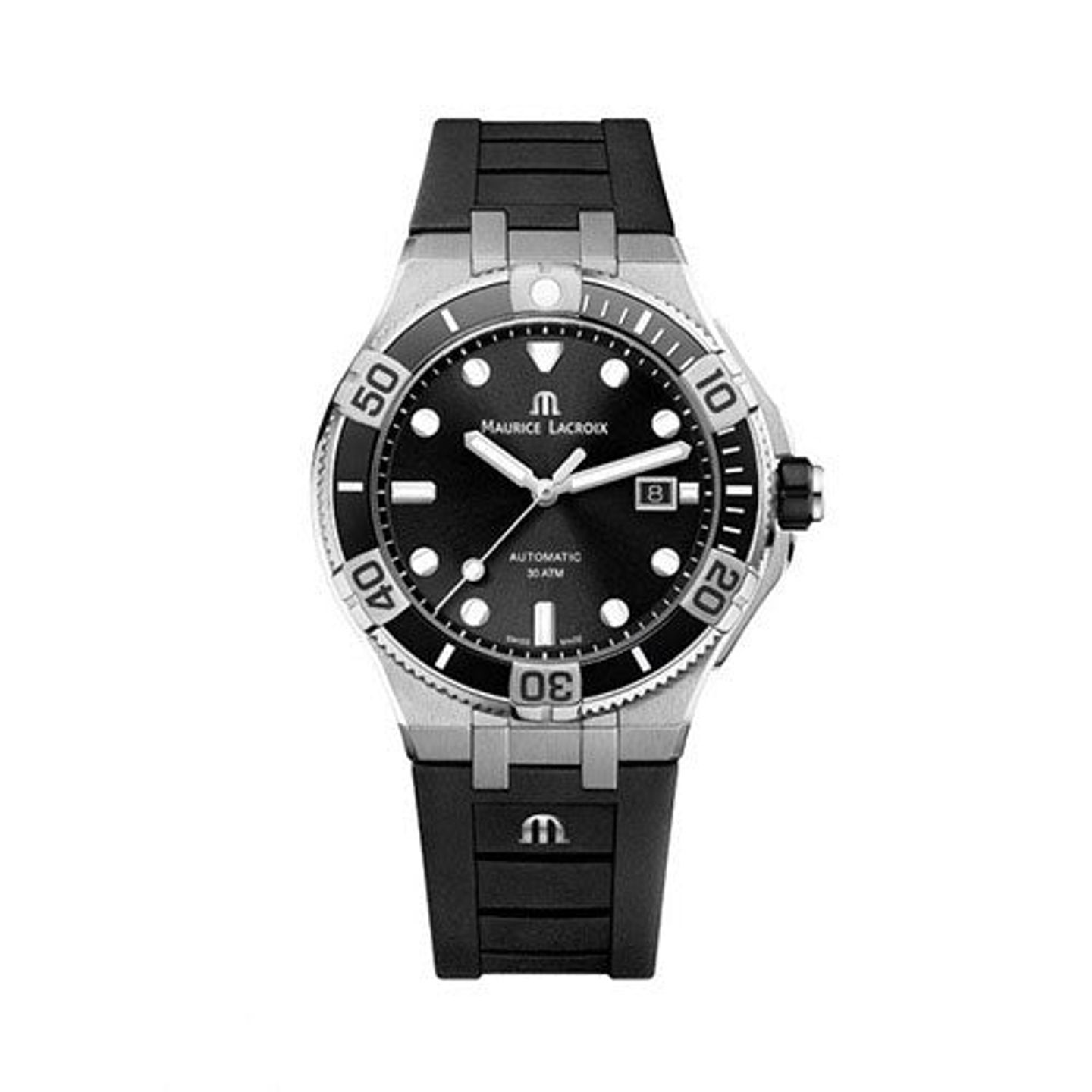 Maurice Lacroix Aikon AI6058-SS001-330-1 (2024) - Black dial 43 mm Steel case (1/1)