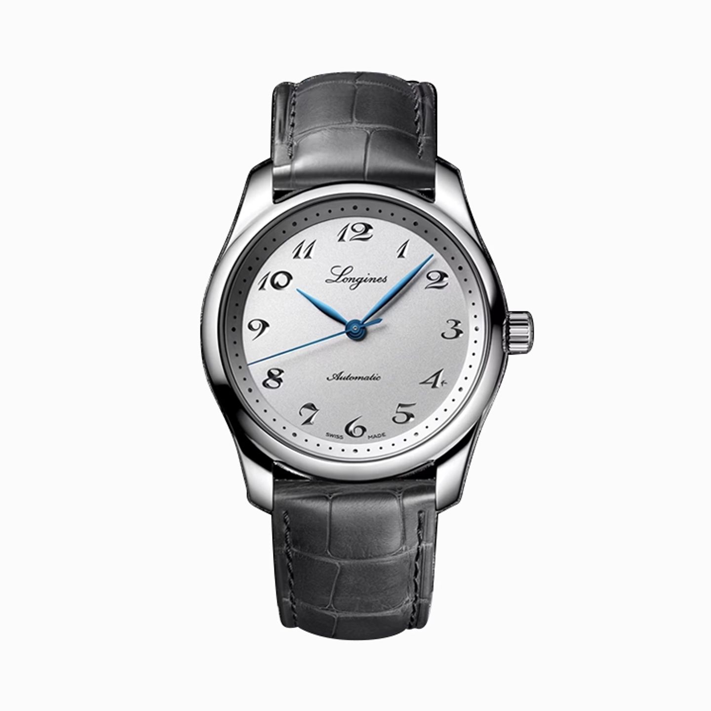 Longines Master Collection L2.793.4.73.2 (2025) - Grijs wijzerplaat 40mm Staal (1/1)