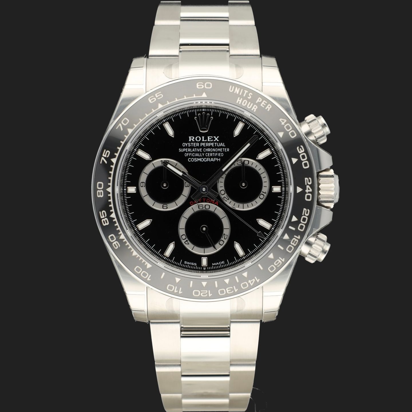 Rolex Daytona 126500LN (2024) - Wit wijzerplaat 40mm Staal (3/8)