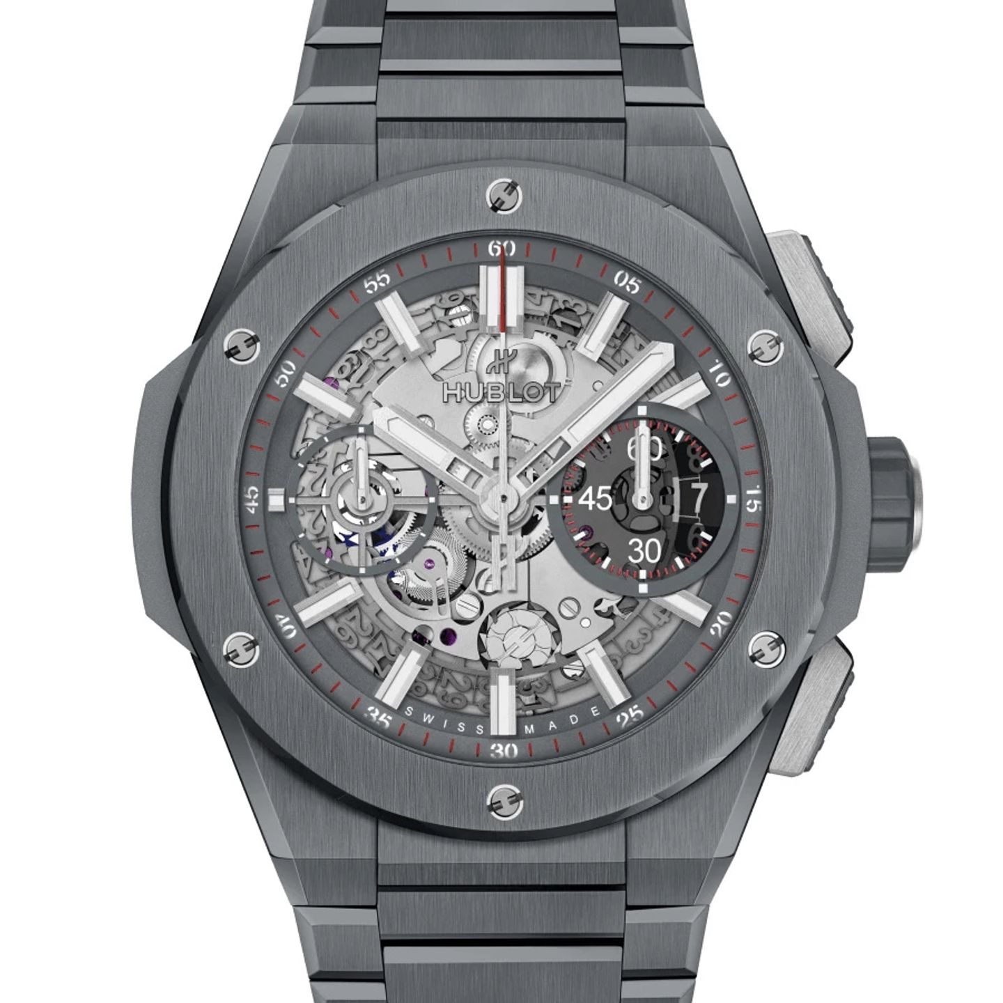 Hublot Big Bang 451.FX.6923.FX (2024) - Transparent dial 42 mm Ceramic case (1/3)