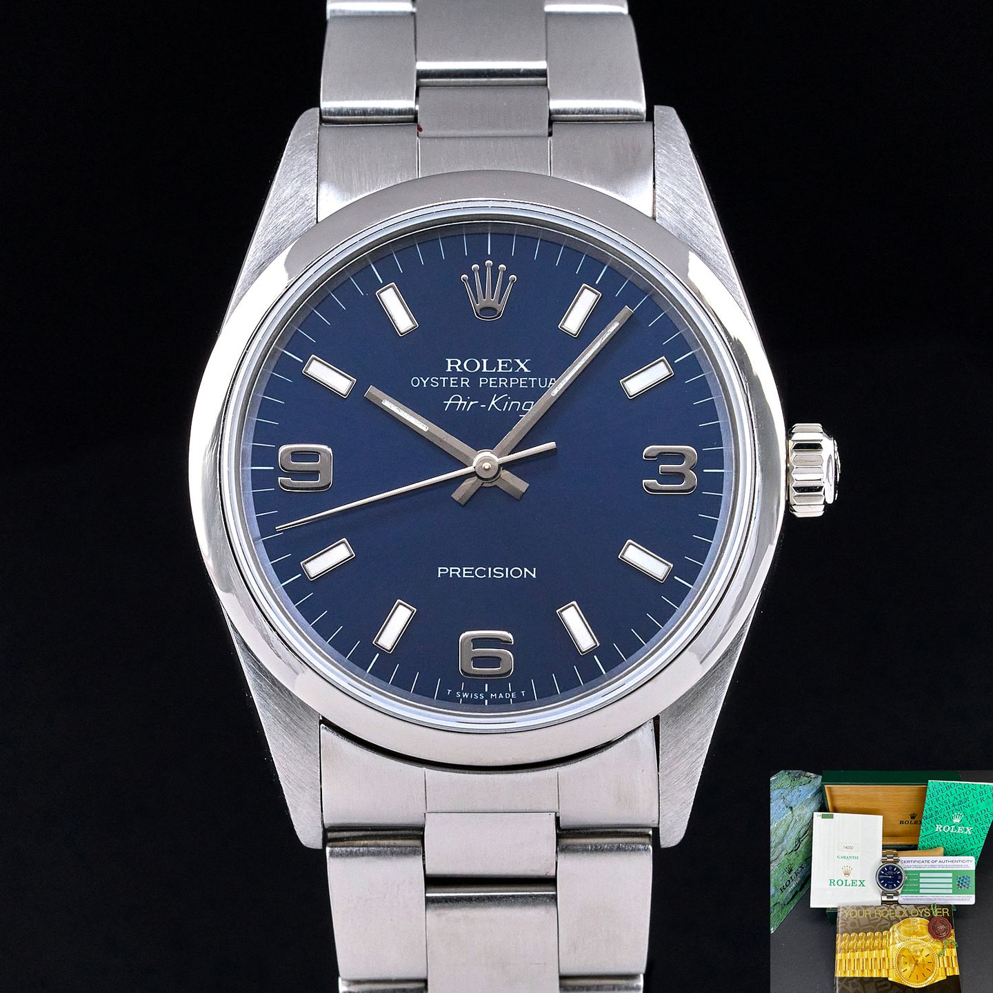 Rolex Air-King 14000 (1997) - 34 mm Steel case (1/7)