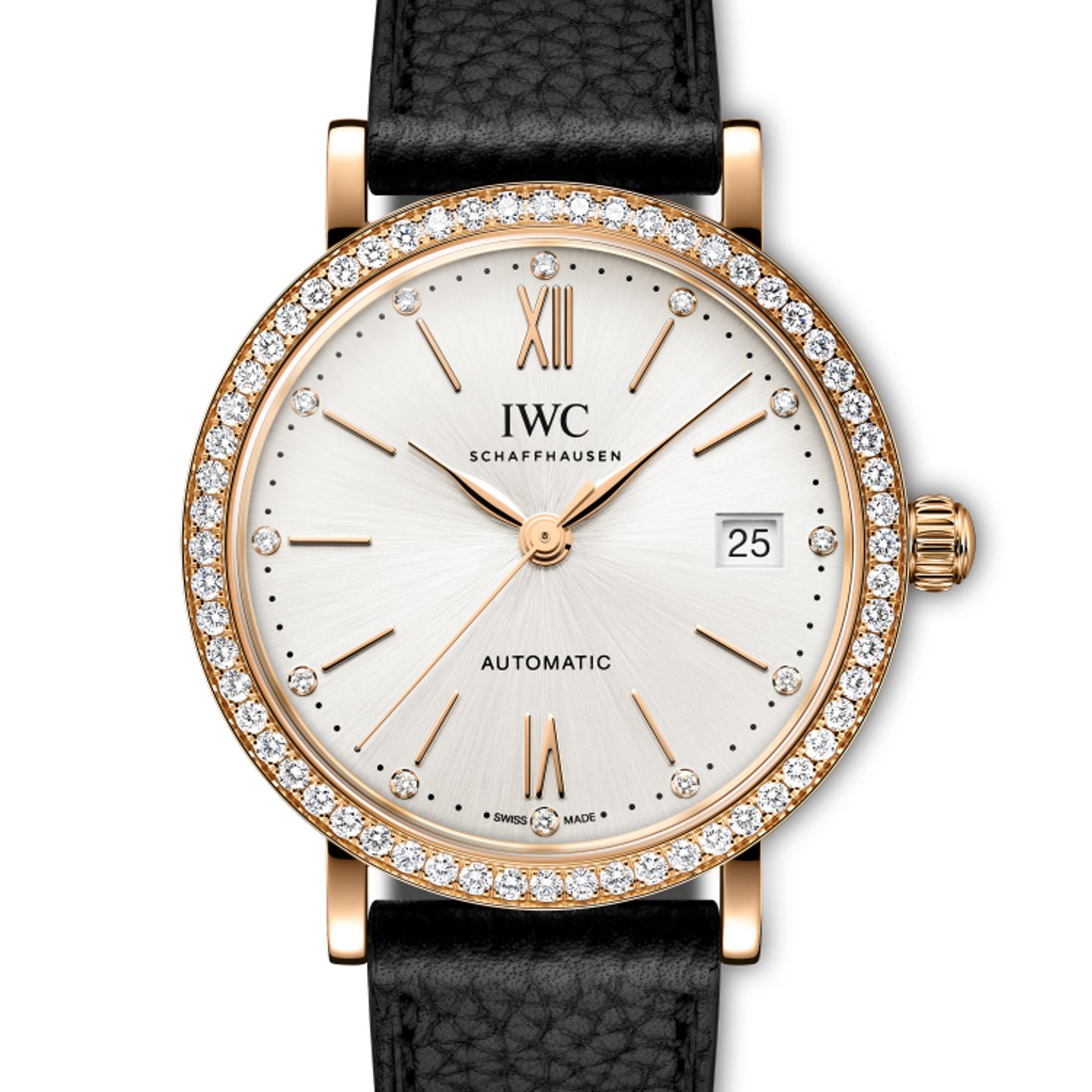 IWC Portofino Automatic IW658603 (2024) - Zilver wijzerplaat 37mm Roodgoud (1/1)