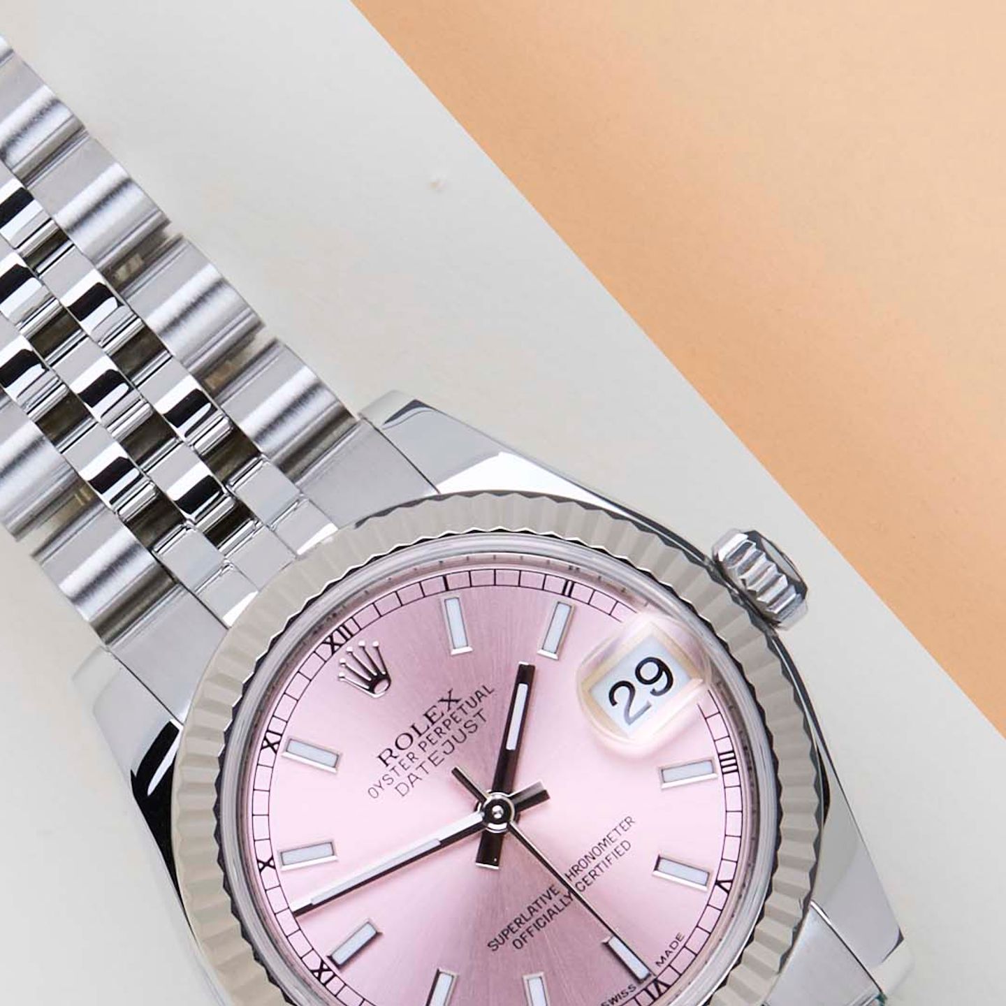 Rolex Datejust 31 178274 (2018) - 31 mm Steel case (3/8)