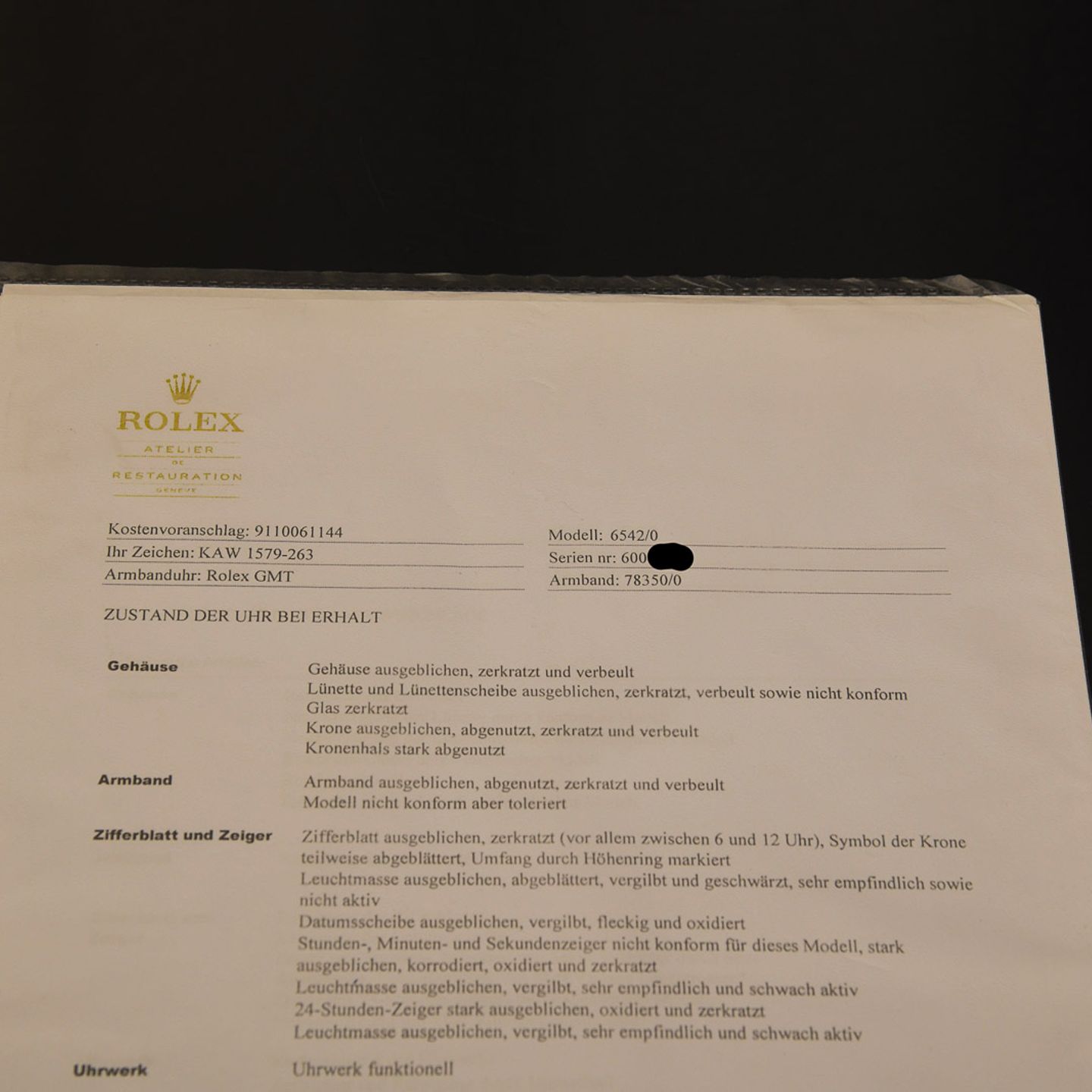 Rolex GMT-Master 6542 - (7/8)