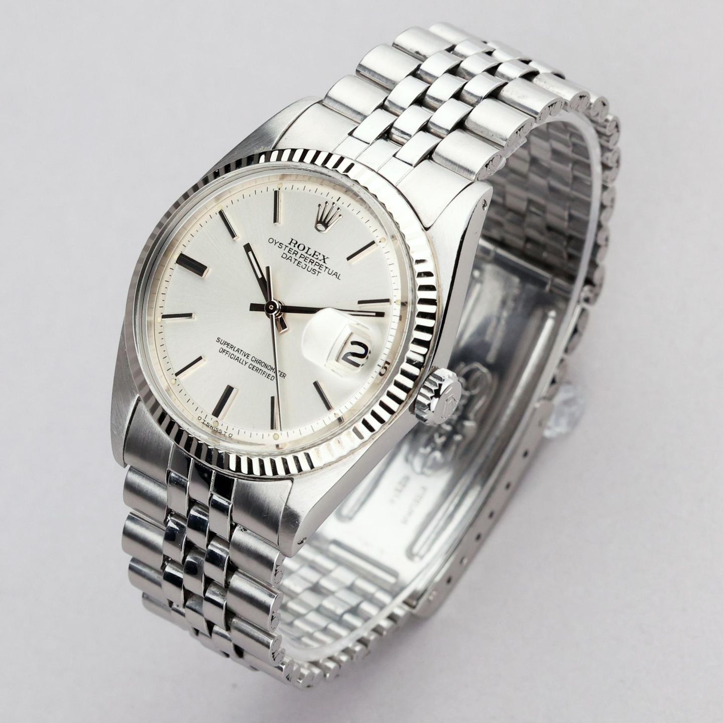 Rolex Datejust 36 16014 (1971) - Silver dial 36 mm Steel case (4/8)