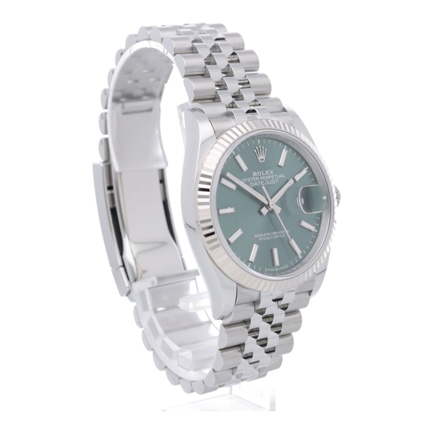 Rolex Datejust 36 126234 (2025) - Groen wijzerplaat 36mm Staal (7/7)