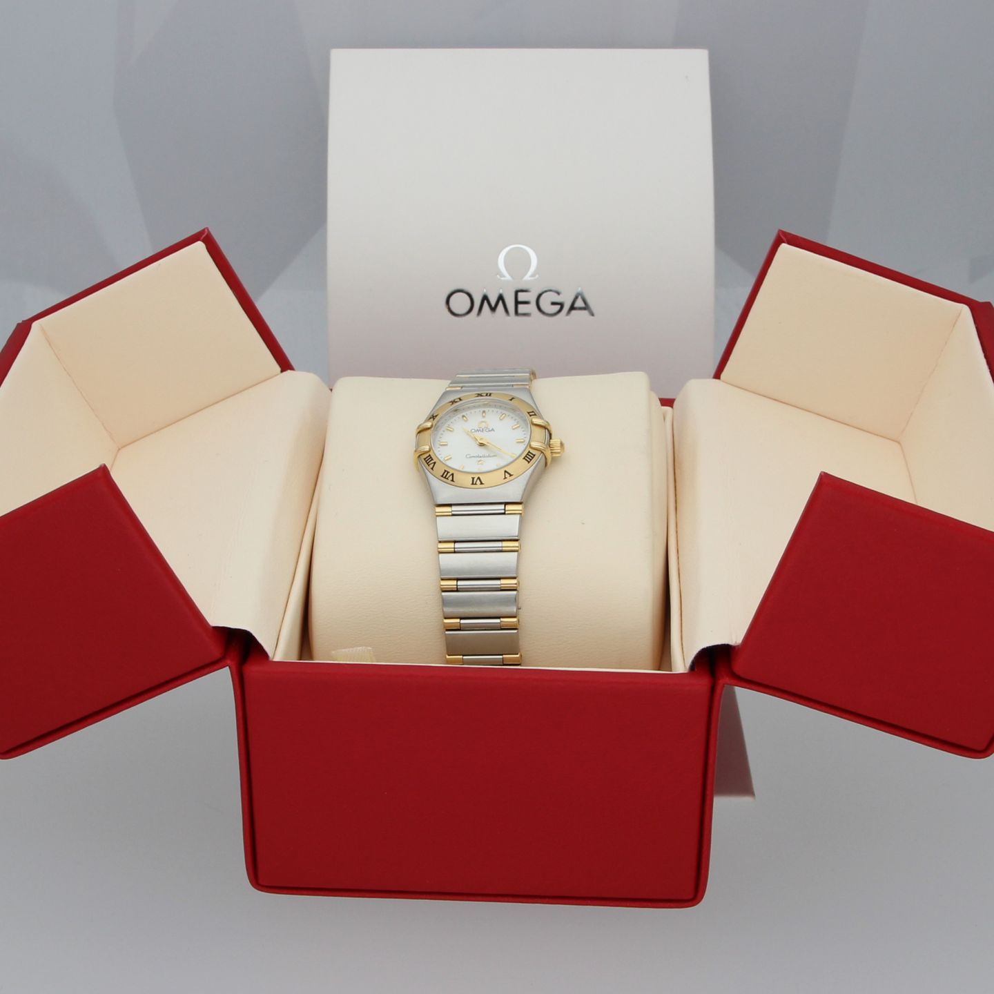 Omega Constellation 795.1203 (Unknown (random serial)) - Gold dial 24 mm Gold/Steel case (8/8)