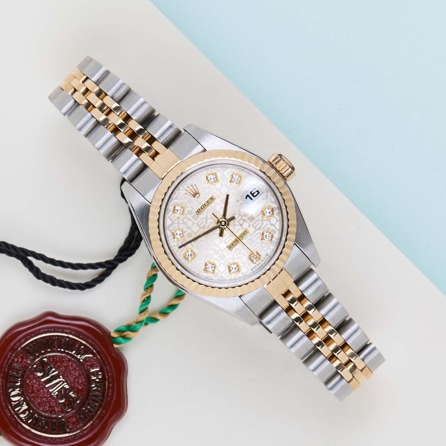 Rolex Lady-Datejust 79173 (2001) - 26 mm Gold/Steel case (1/8)