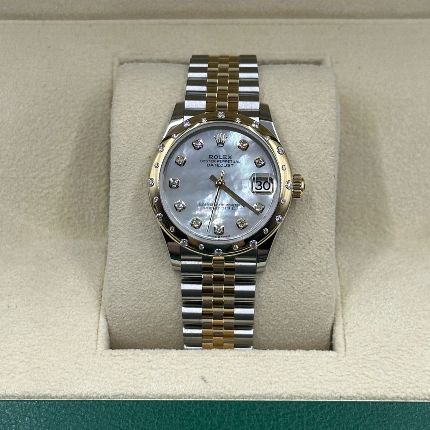 Rolex Datejust 31 278343RBR (2024) - Wit wijzerplaat 31mm Staal (5/8)