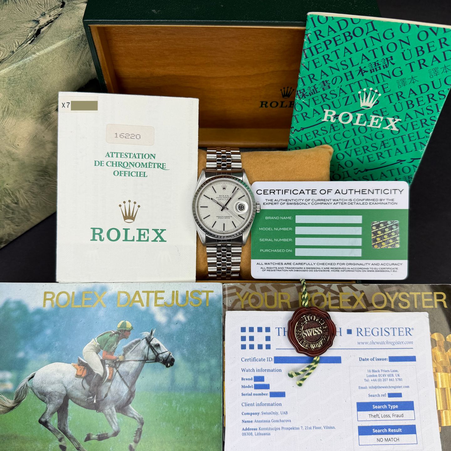 Rolex Datejust 36 16220 - (3/8)