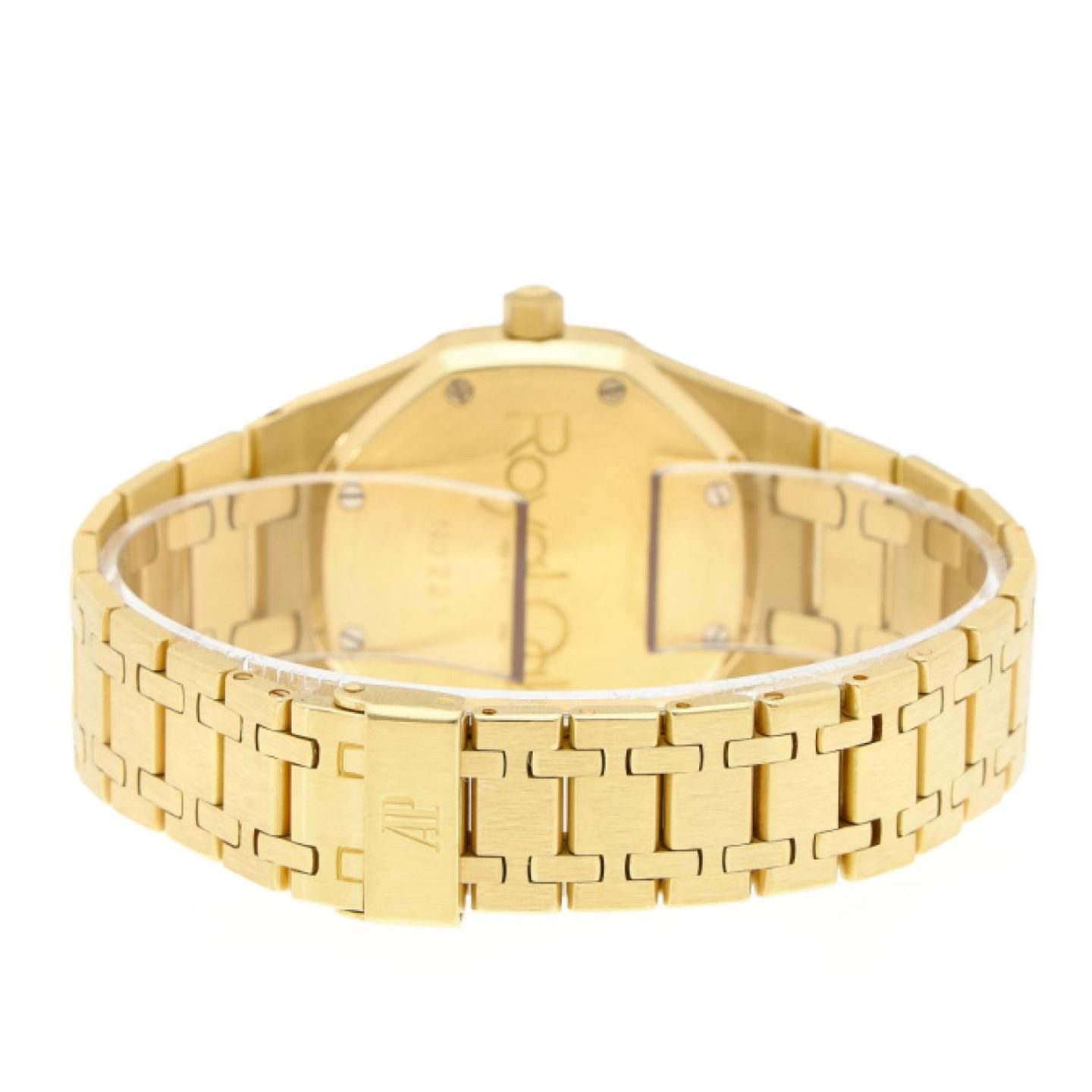 Audemars Piguet Royal Oak 14332BA (1984) - Champagne dial 36 mm Yellow Gold case (4/5)