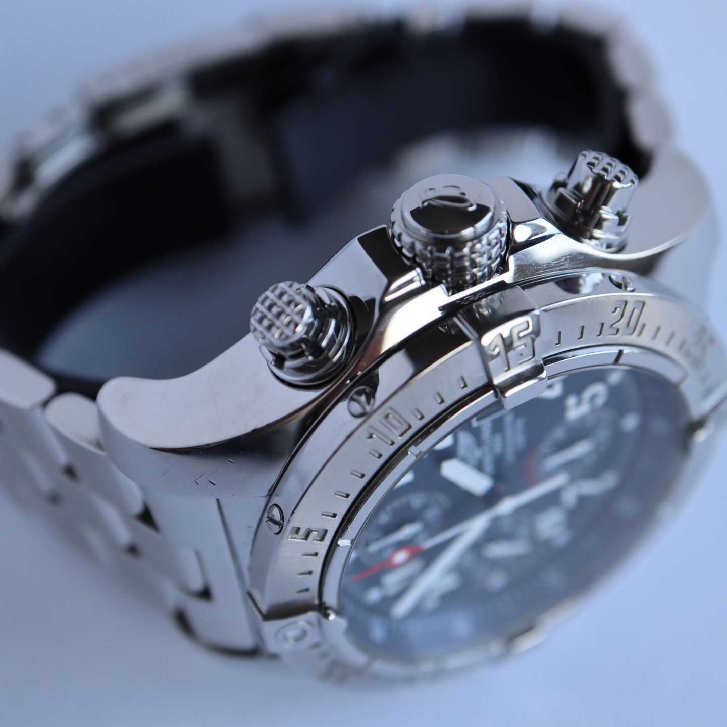 Breitling Avenger Skyland A13380 (2012) - Zwart wijzerplaat 45mm Staal (7/8)