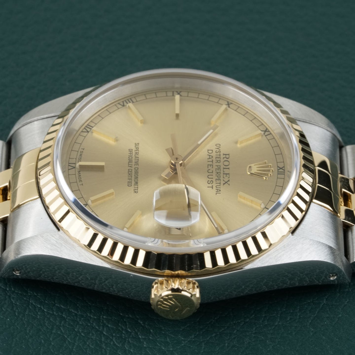 Rolex Datejust 36 16233 (1990) - 36 mm Gold/Steel case (4/8)